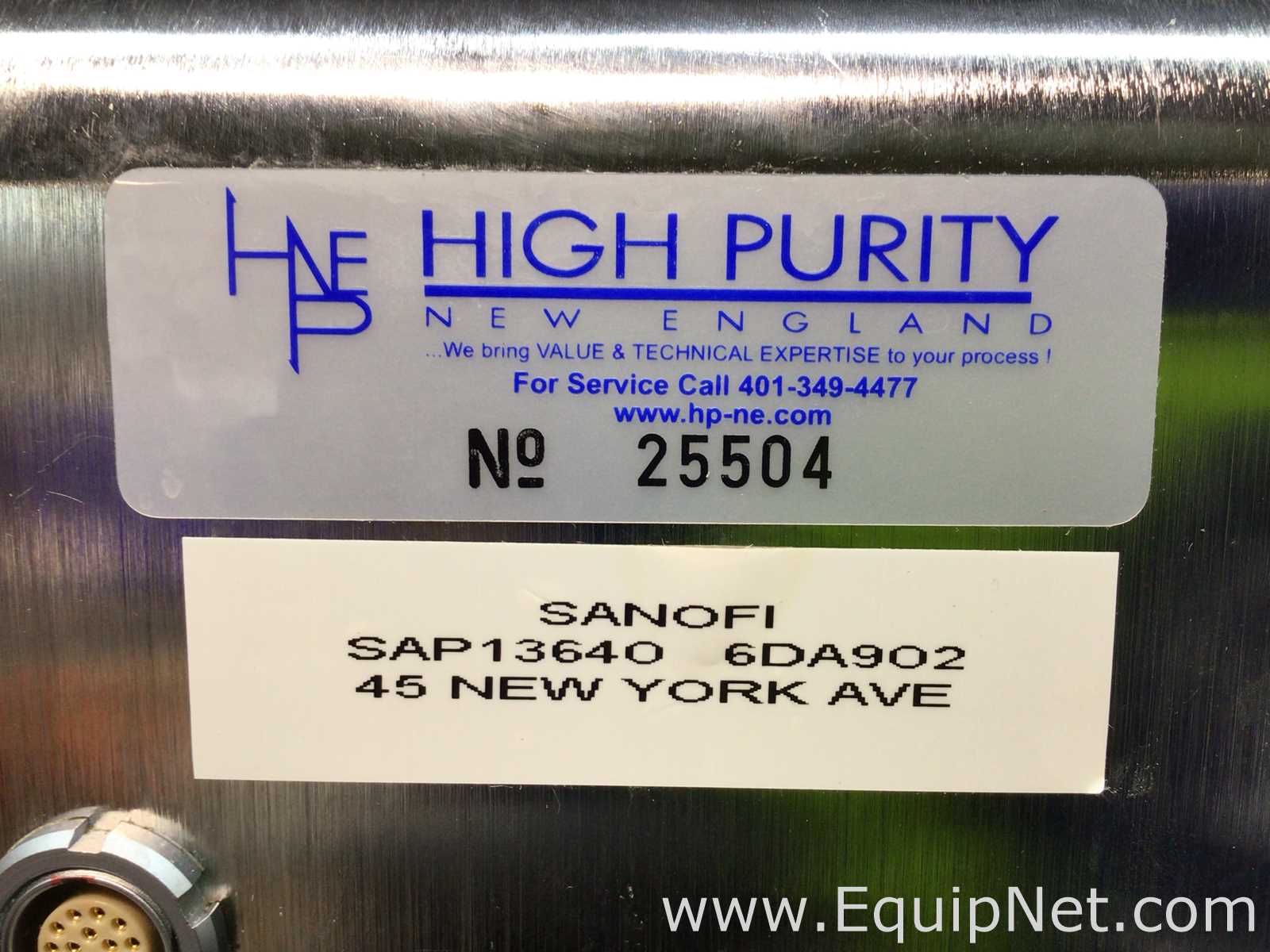 High Purity New England Quattroflow 1200 Diaphragm Pump