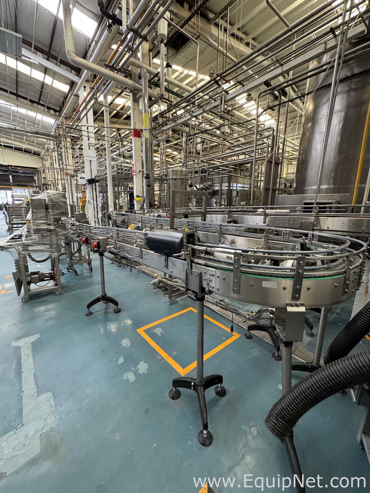 Accumulation Conveyors For Cans Filling Line