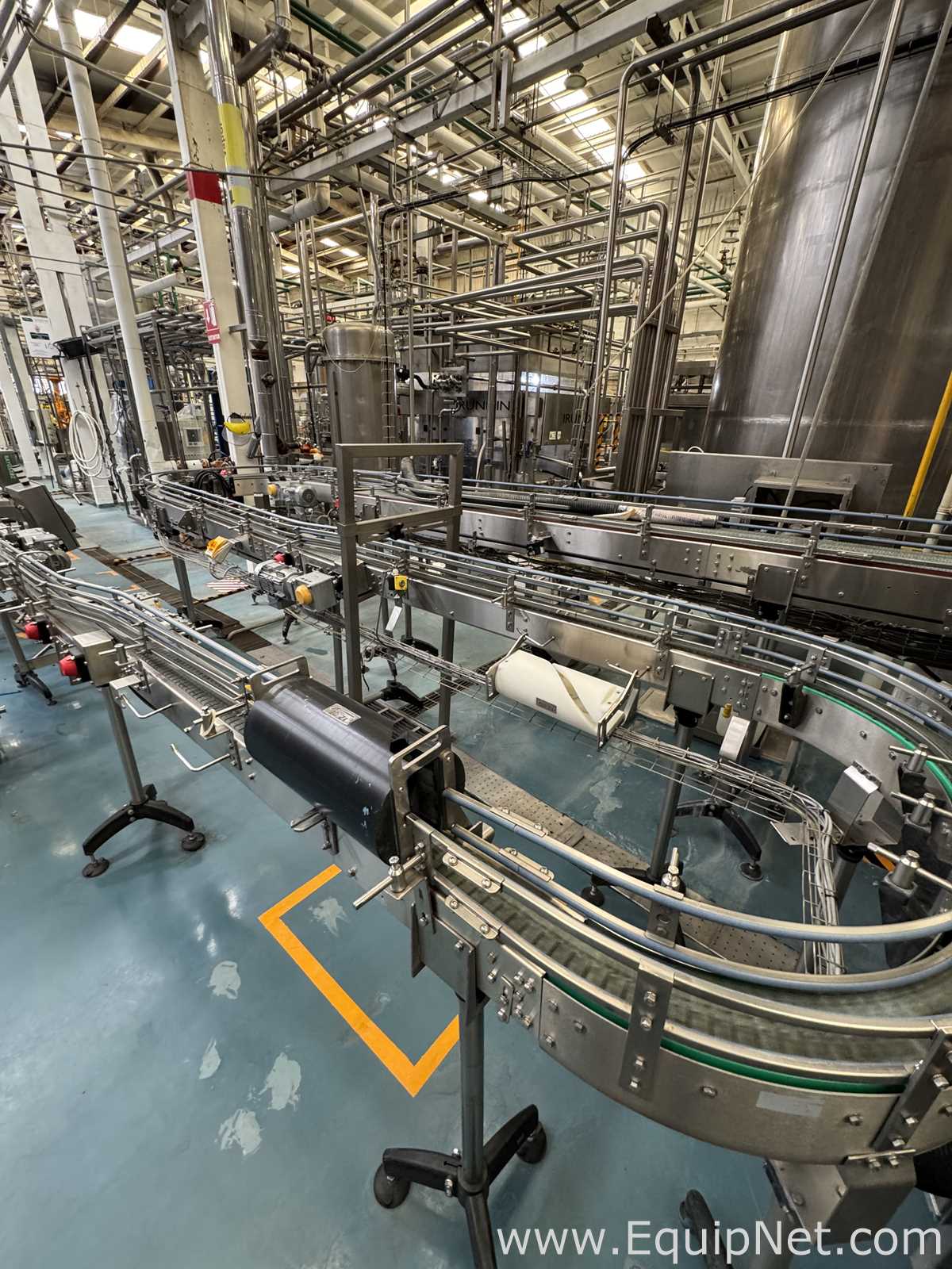 Accumulation Conveyors For Cans Filling Line