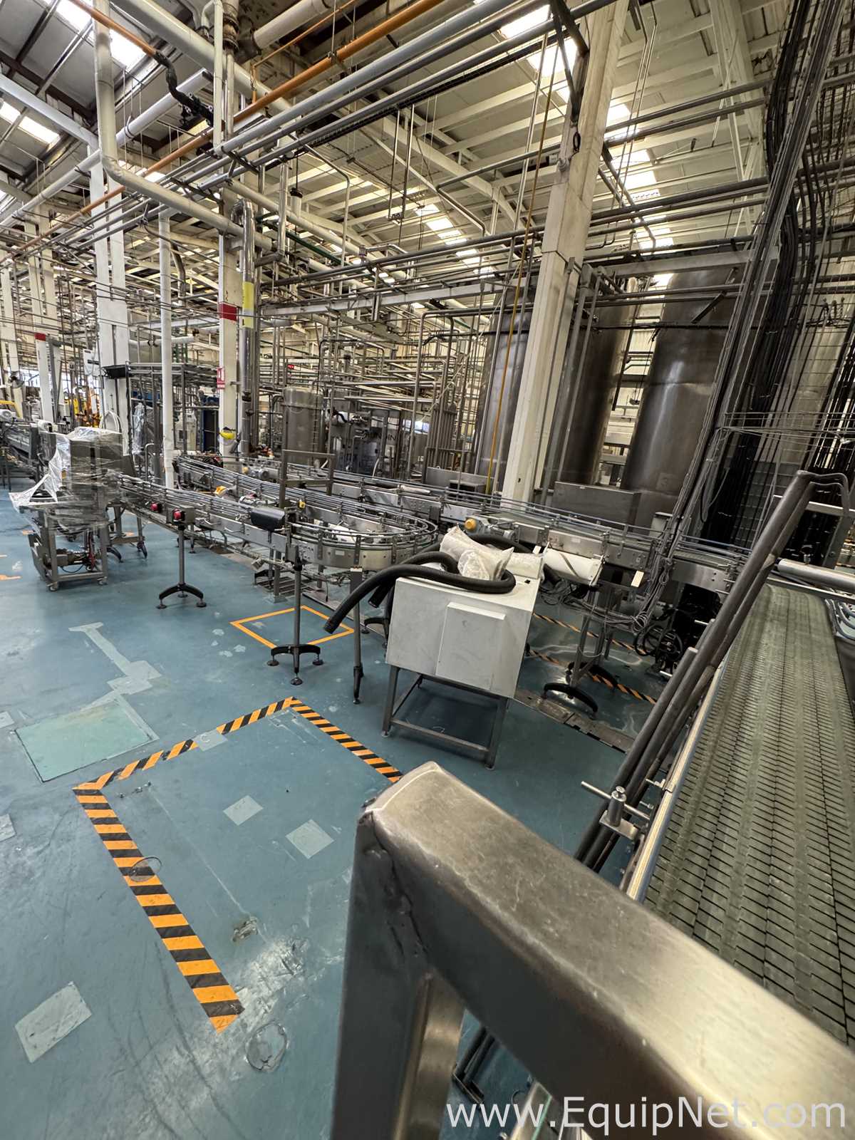 Accumulation Conveyors For Cans Filling Line