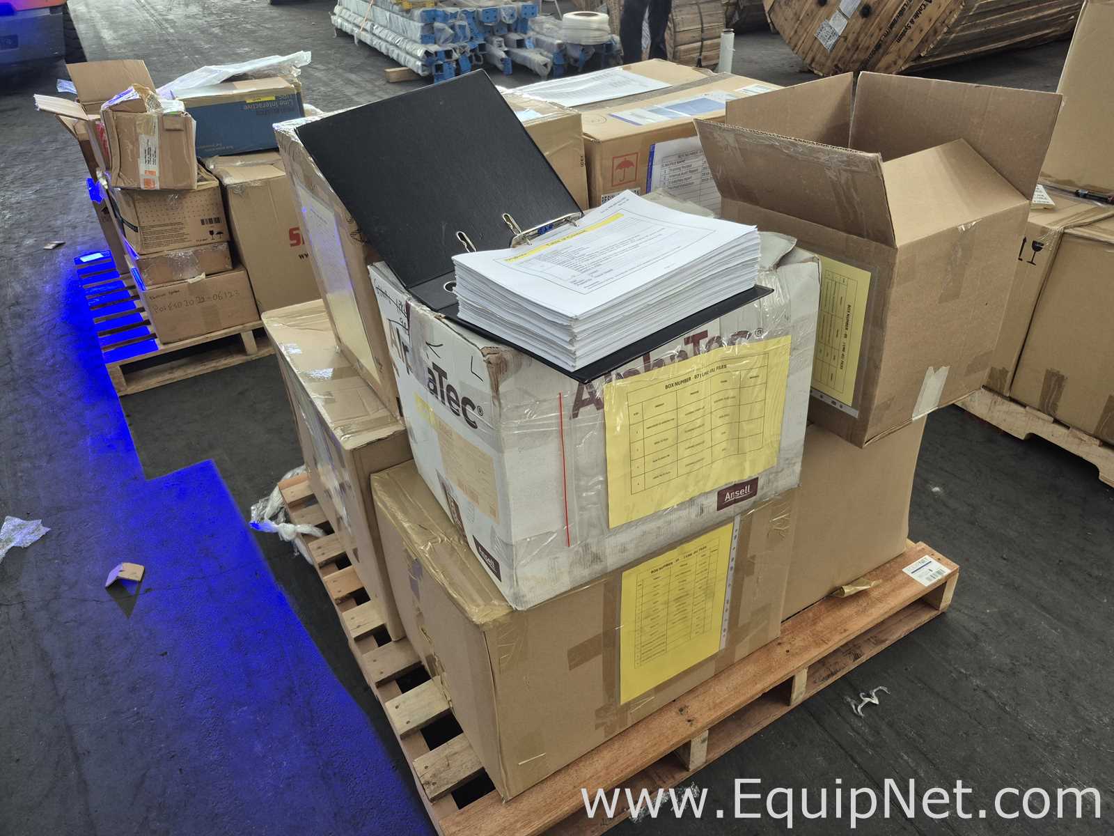 Lot of Prod plus Lab Documents - Checklist, Batch Sheets, Etc