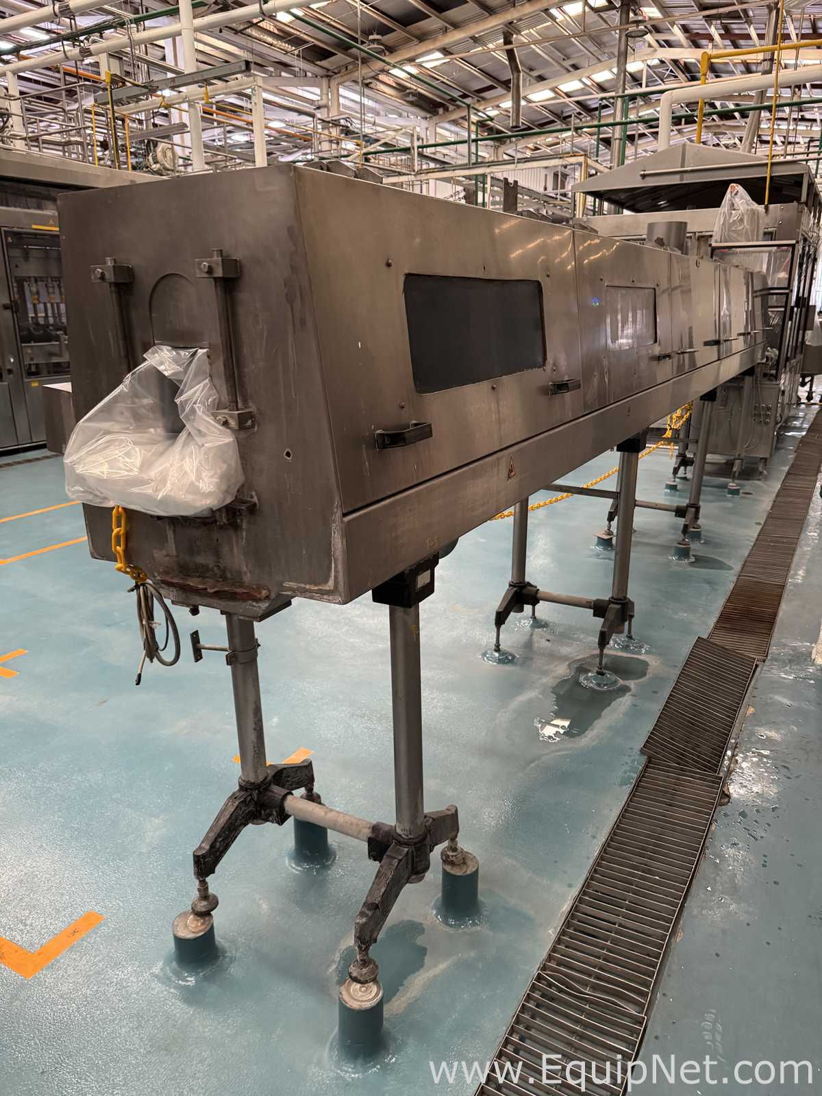 MBF ACS Steam Glass Bottle Sterilization And Rinsing Tunnel