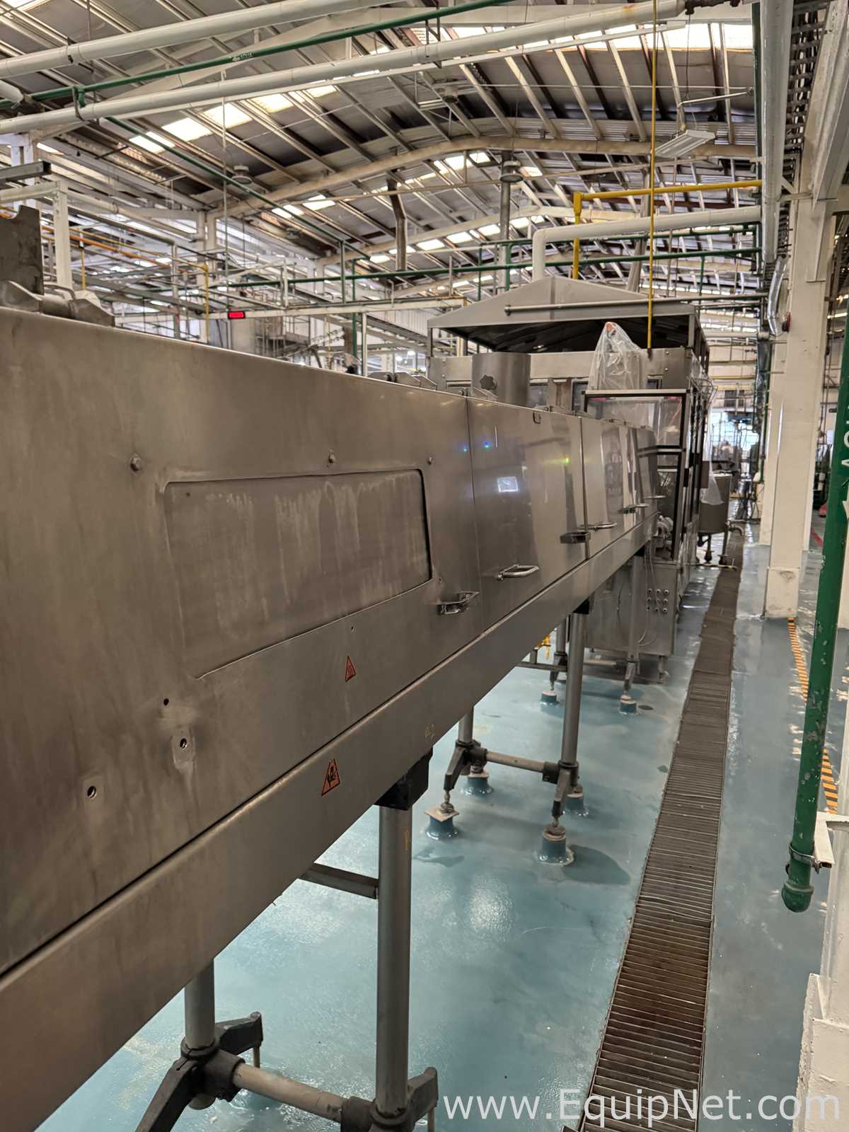 MBF ACS Steam Glass Bottle Sterilization And Rinsing Tunnel