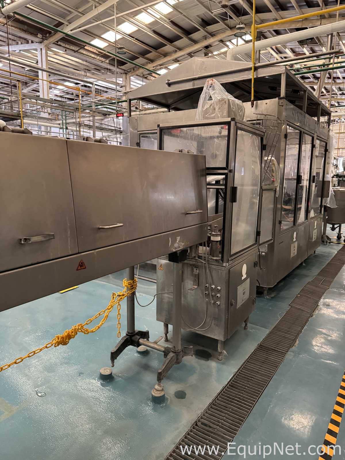 MBF ACS Steam Glass Bottle Sterilization And Rinsing Tunnel