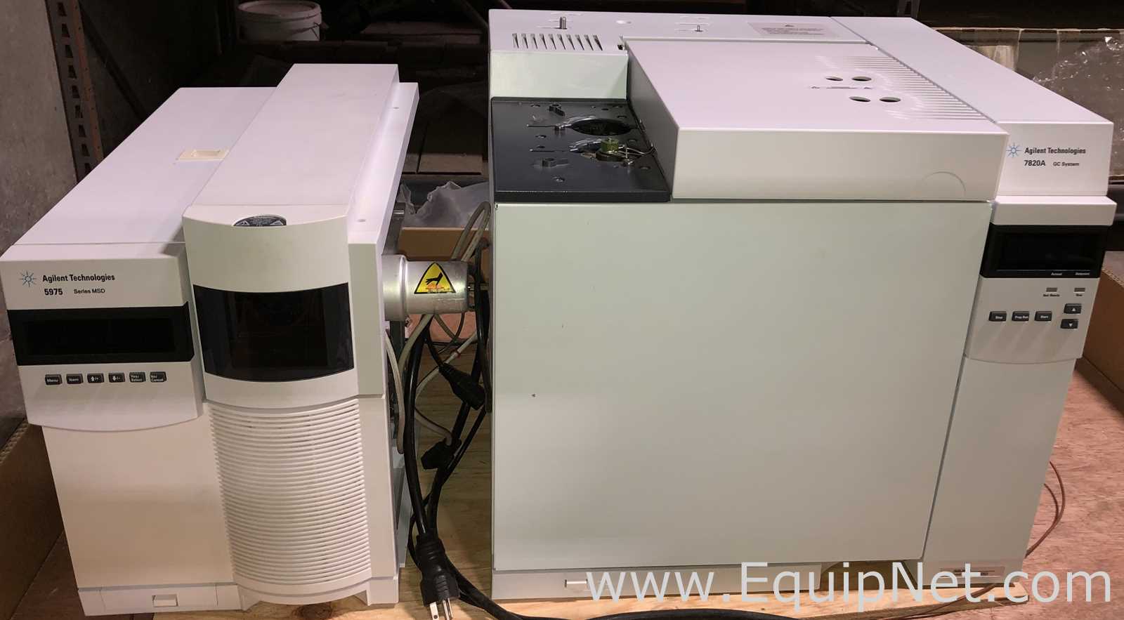Agilent Technologies 7820 GC/5975C Diffusion MSD DS Bundle Gas Chromatograph (GC)