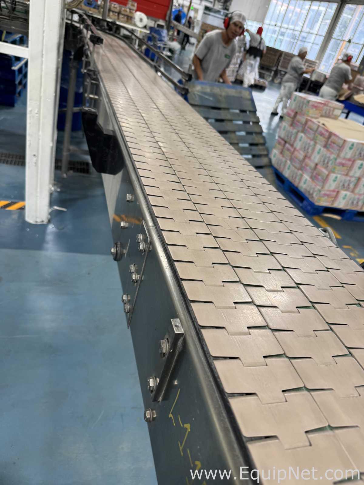 Accumulation Table Top Conveyors For Glass Bottle Filling Line