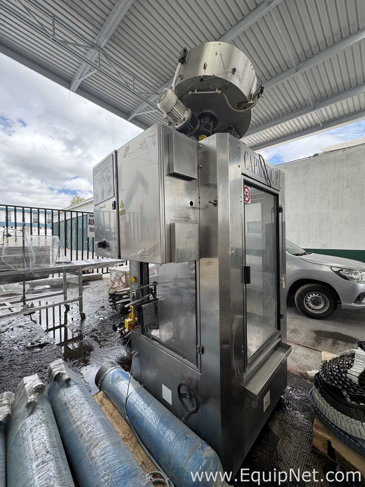 MBF Capmatic 240/3P Cider Plug Capper With Feeding Conveyor