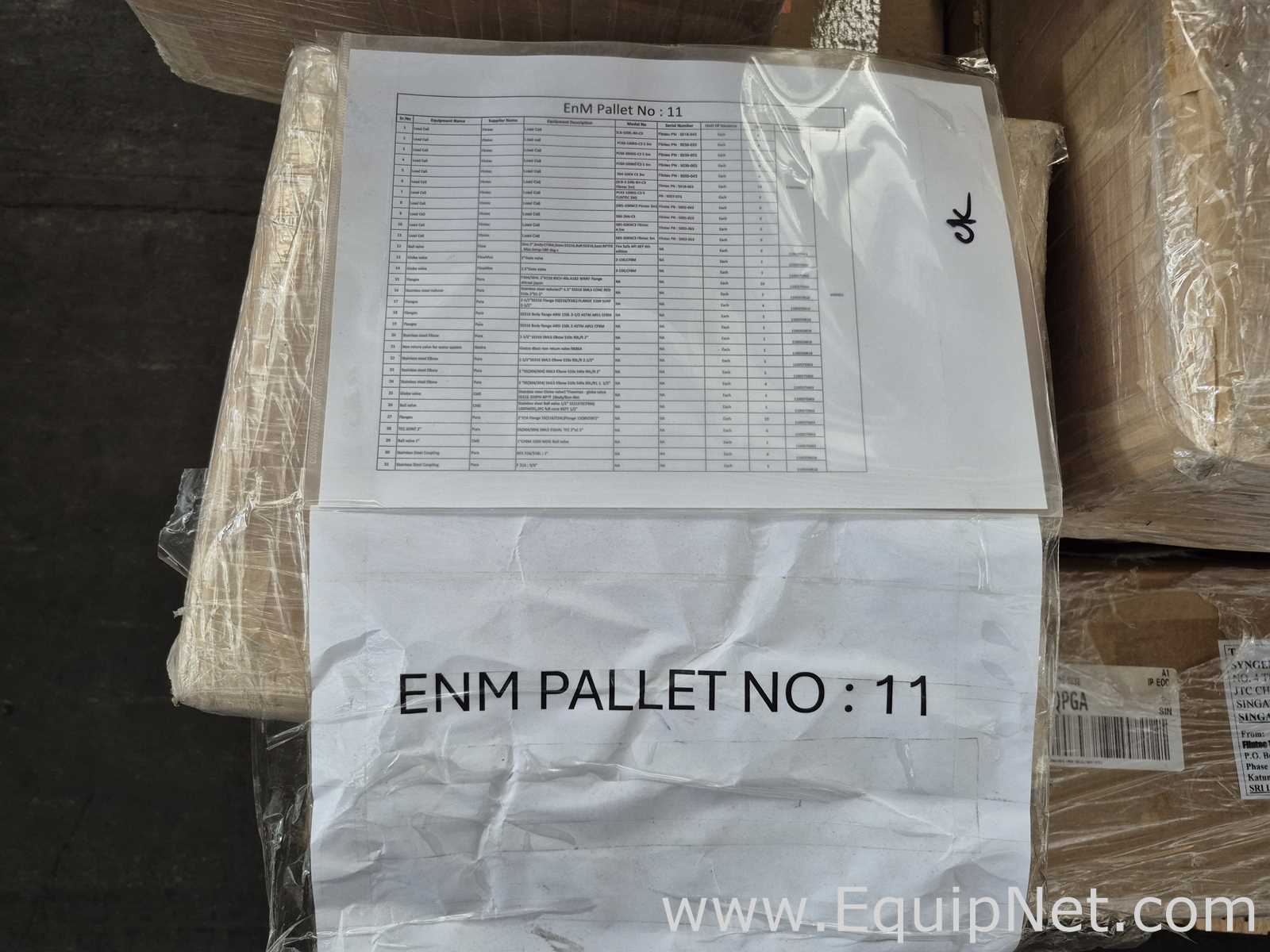 Lot of Various Load Cells and Mechanical Fittings - Pallet No11