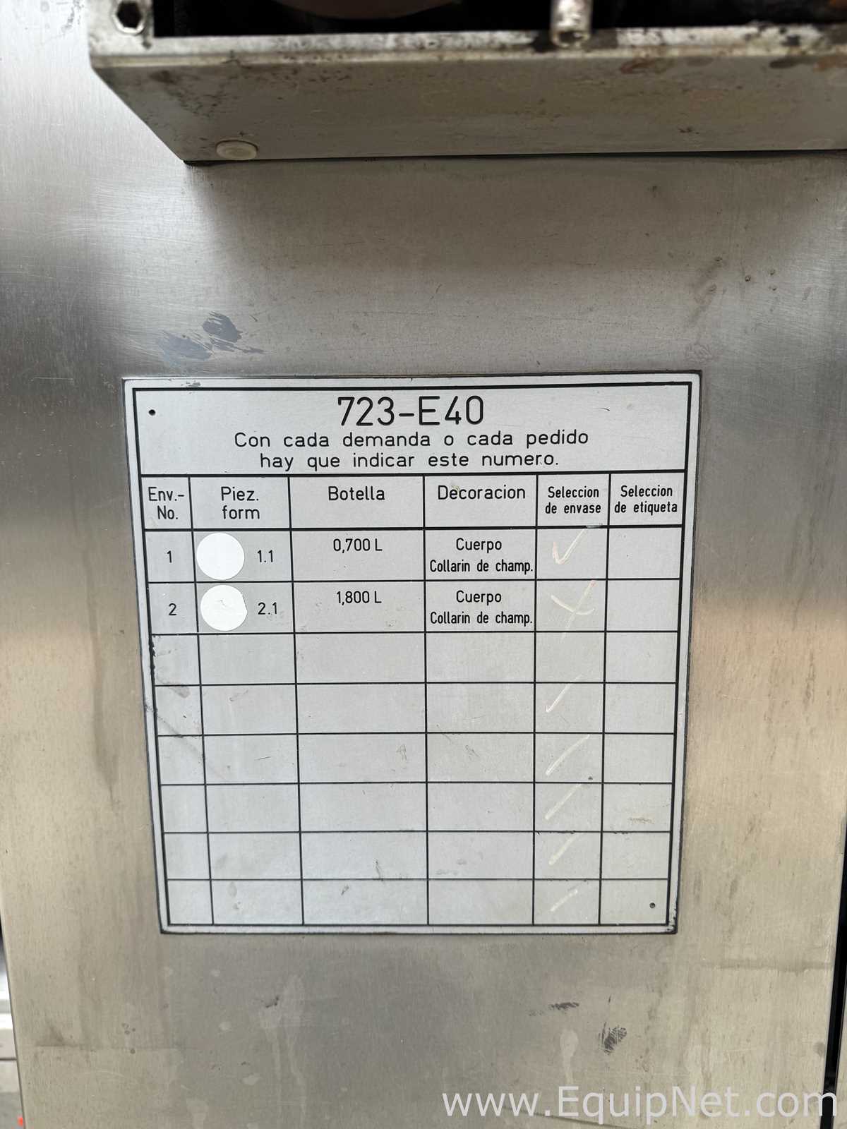 Krones Universella 723-E40 Labeler