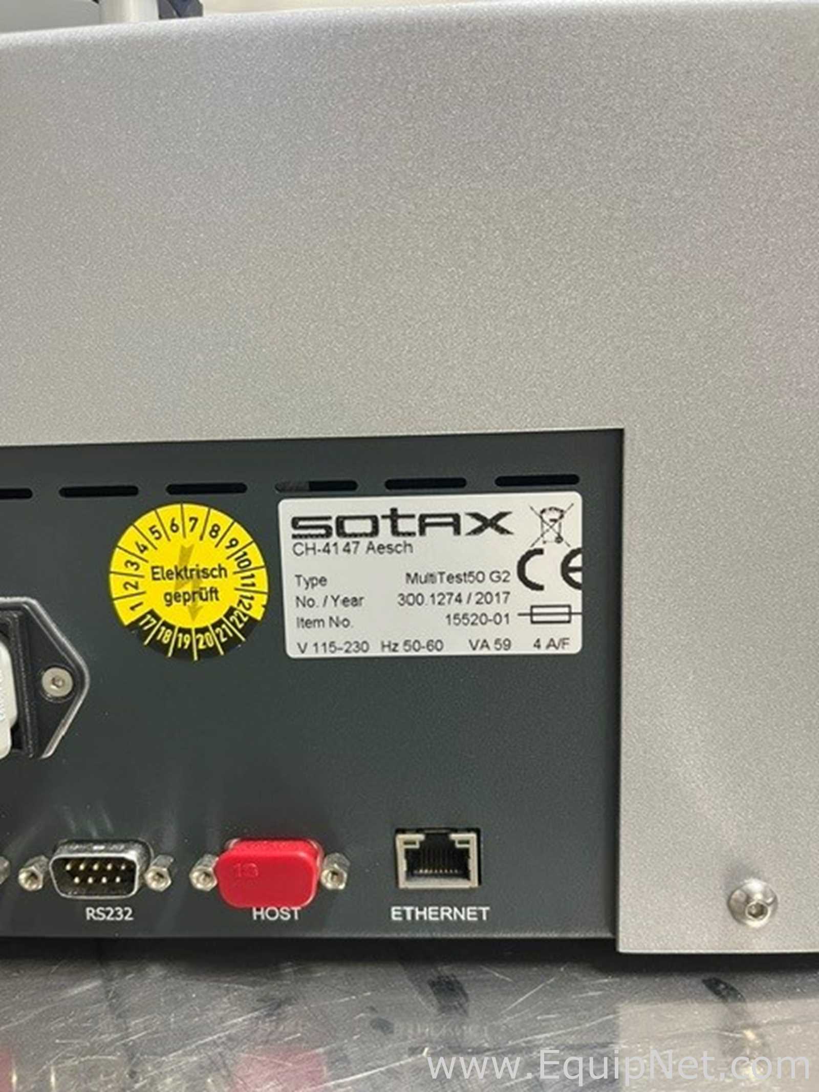 Verificador de Tabletas Sotax Co MultiTest50 G2