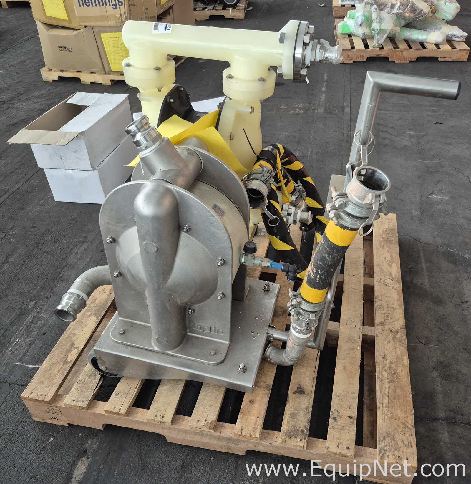 Lot of Two Diaphragm Pumps - Tapflo and BSK - Pallet No111