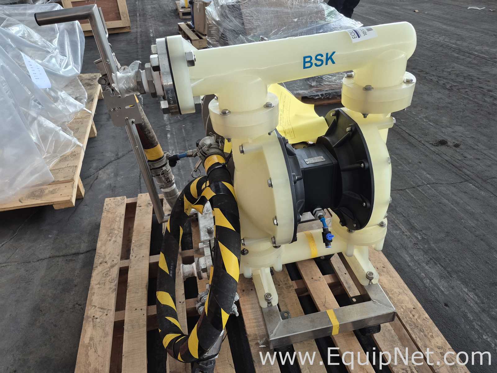 Lot of Two Diaphragm Pumps - Tapflo and BSK - Pallet No111