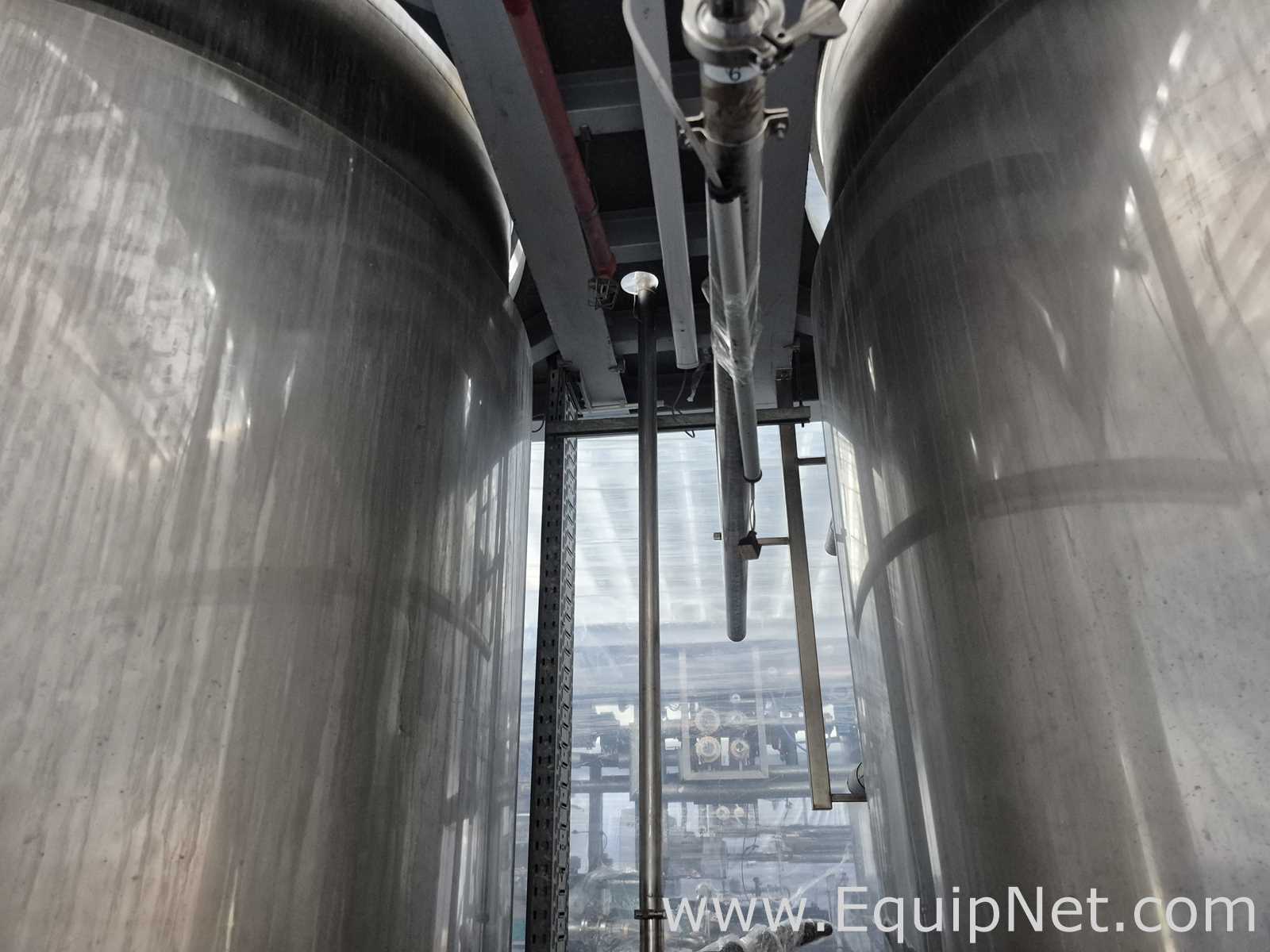 Netzsch 6000L Formulation 2 High Speed Mixing Vessel 5121 - Skid 4-1 Cooling-Buffer Transfer Station