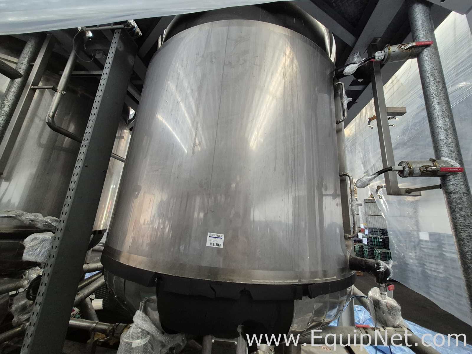 Netzsch 6000L Formulation 2 High Speed Mixing Vessel 5121 - Skid 4-1 Cooling-Buffer Transfer Station