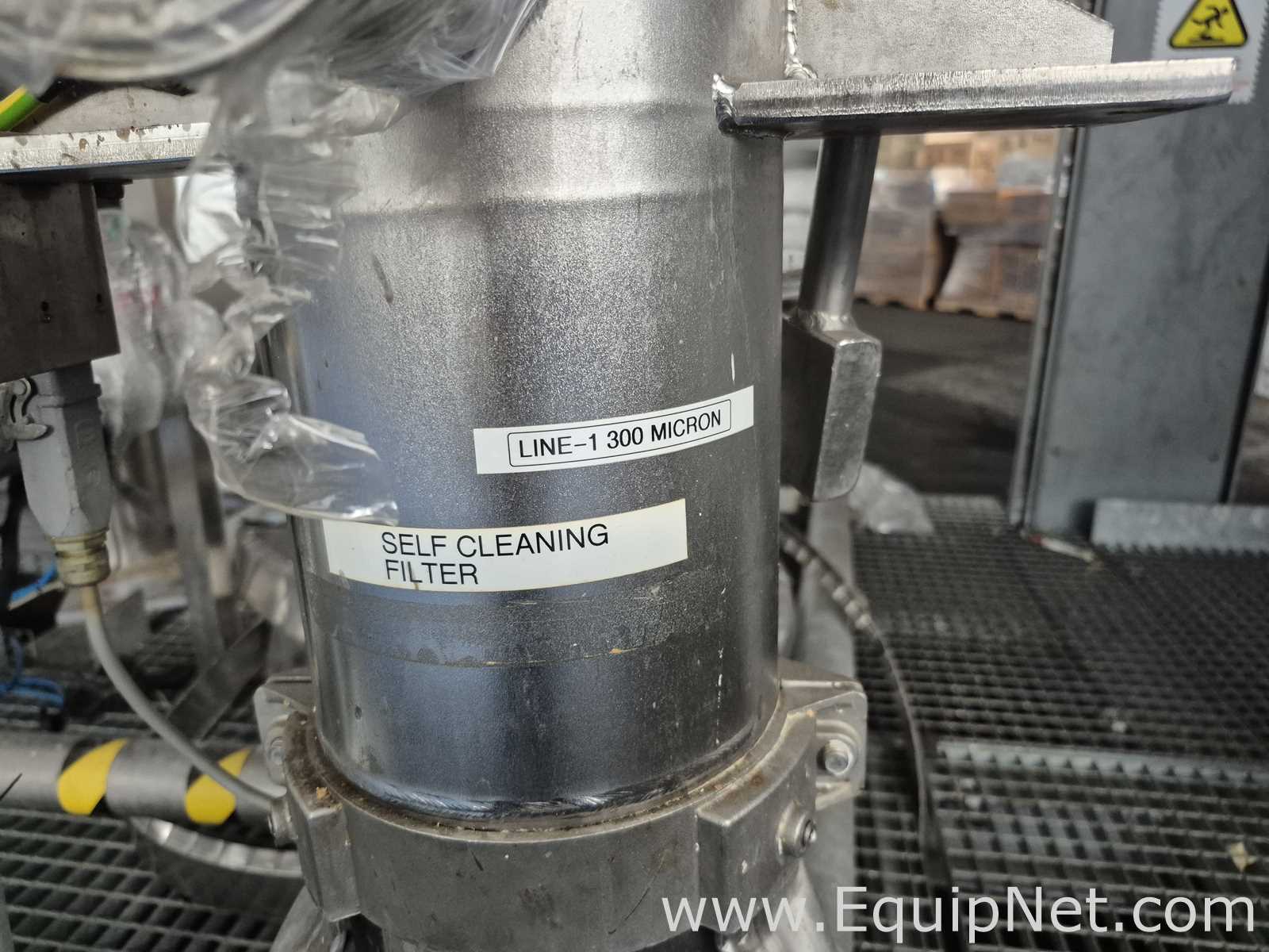Netzsch 6.000 Lt Mixing Vessel with Self-Cleaning Filter and Electrical Board - Formulation Skid 4-2