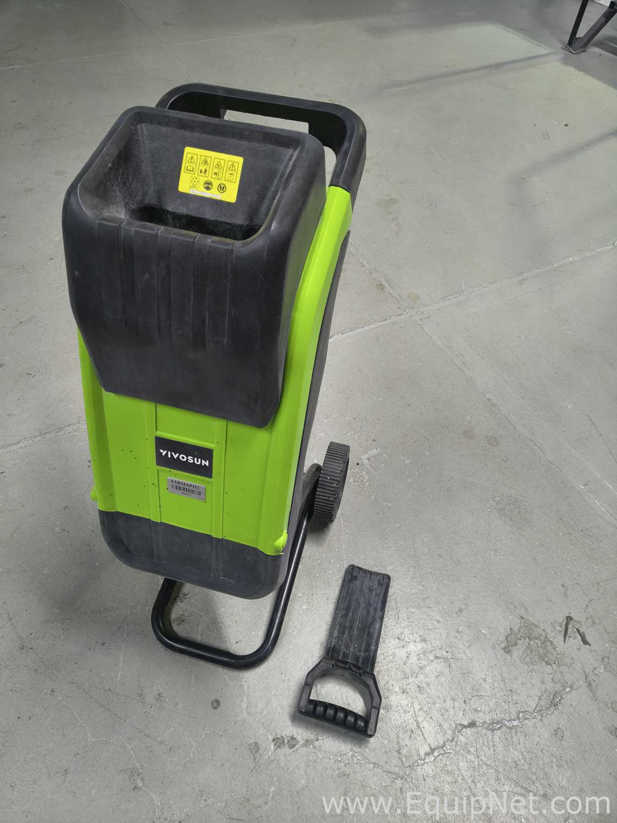 Triturador Vivosun 50L LEAF BRANCH SHREDDER