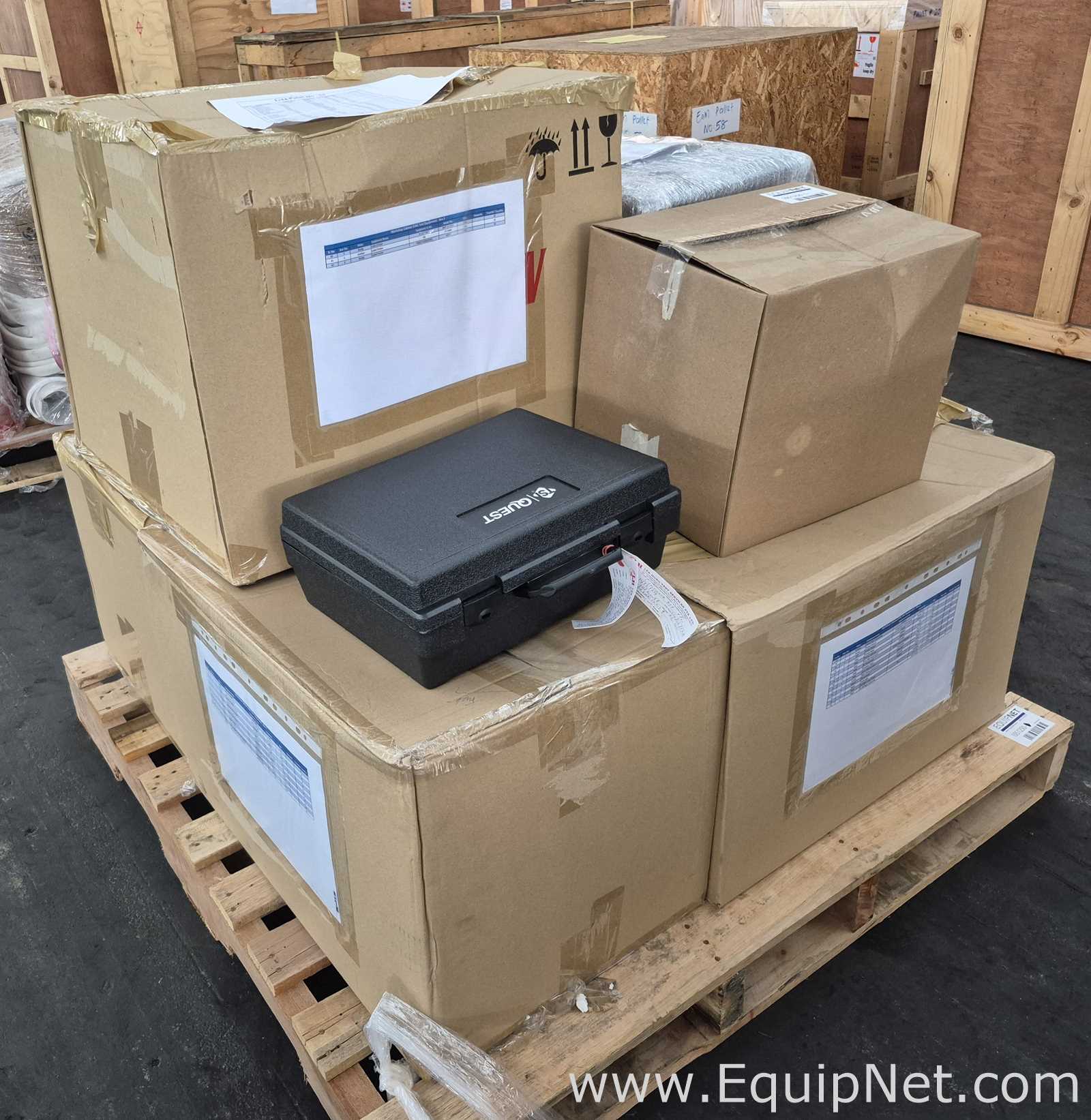 Lot of Eng Test Equipment - Thermal Imager, Belt Tension Check, Vibration Meter - Pallet No 63