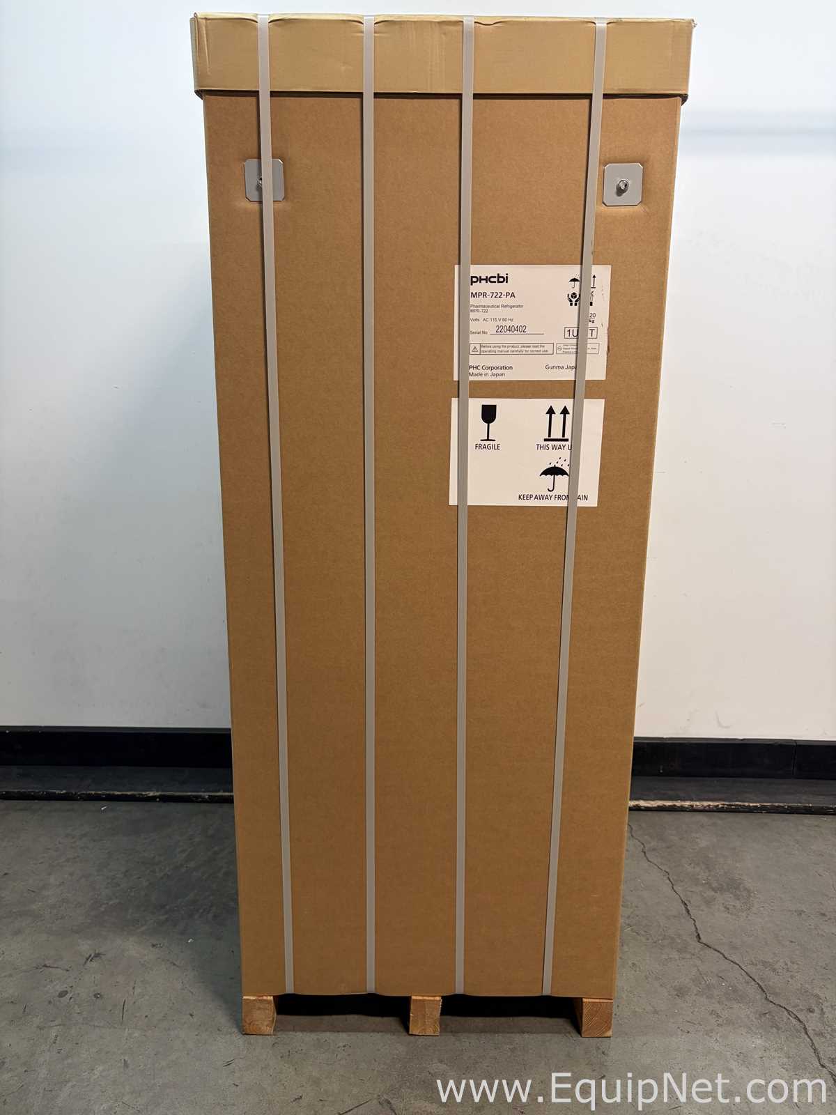 Unused PHCBI MPR-722-PA  Pharmaceutical Refrigerator