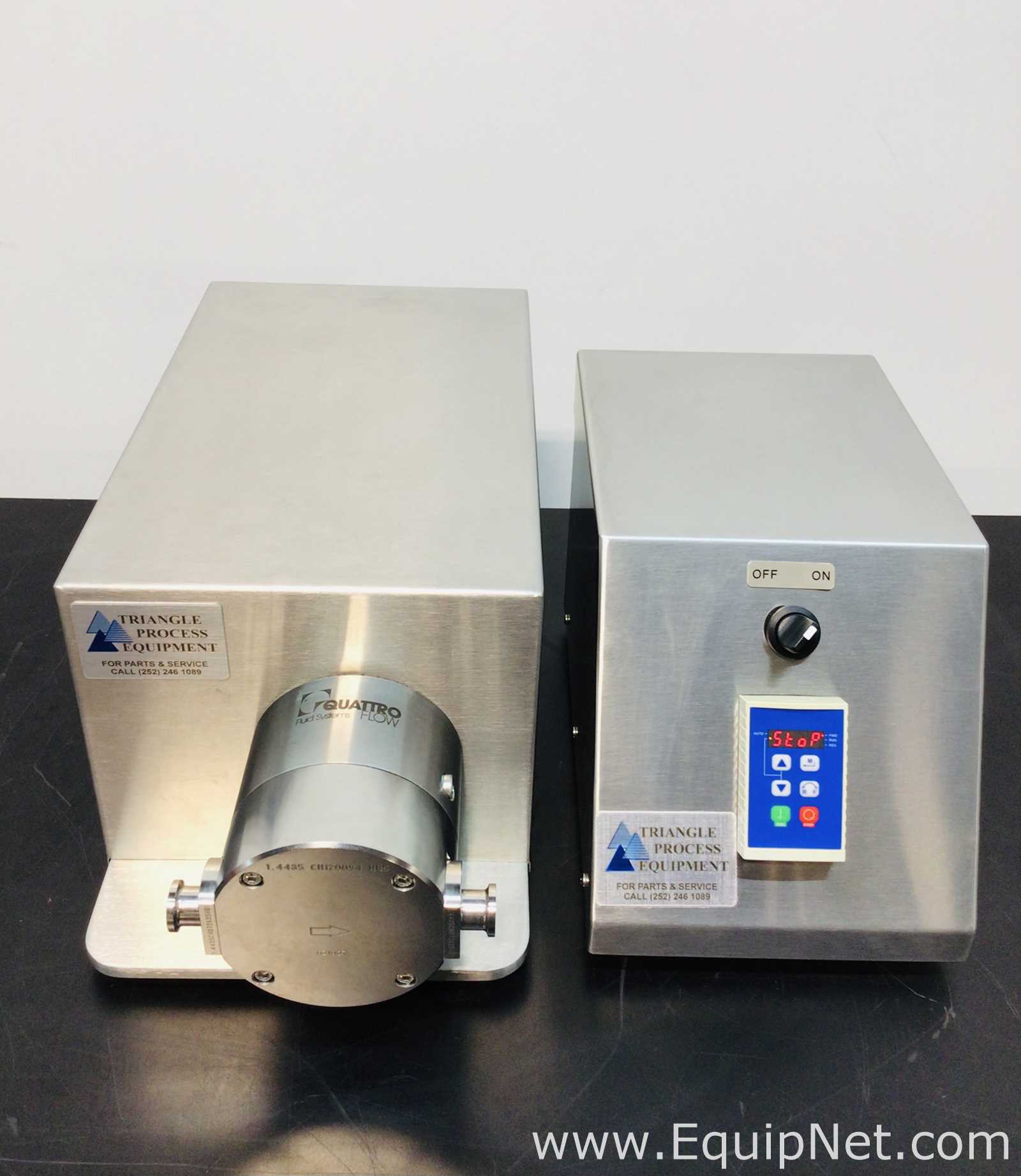 Bomba de Diafragma Triangle Process Equipment Quattro Flow