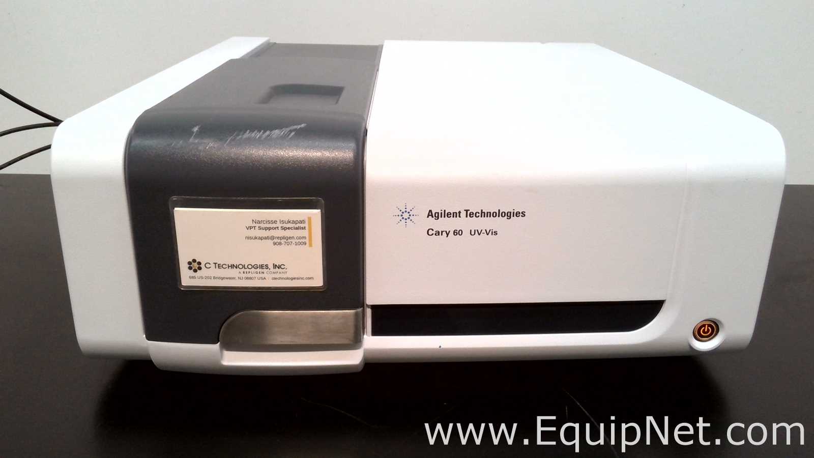 Agilent Technologies Cary 60 UV-Vis Spectrophotometer With C Technologies Solo VPE