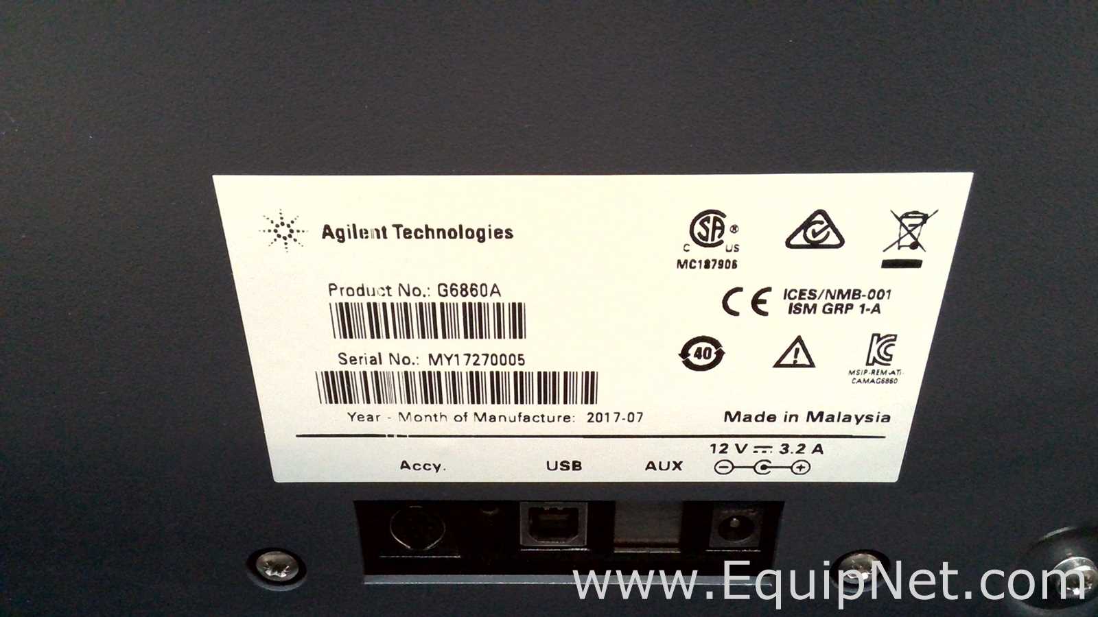 Agilent Technologies Cary 60 UV-Vis Spectrophotometer With C Technologies Solo VPE