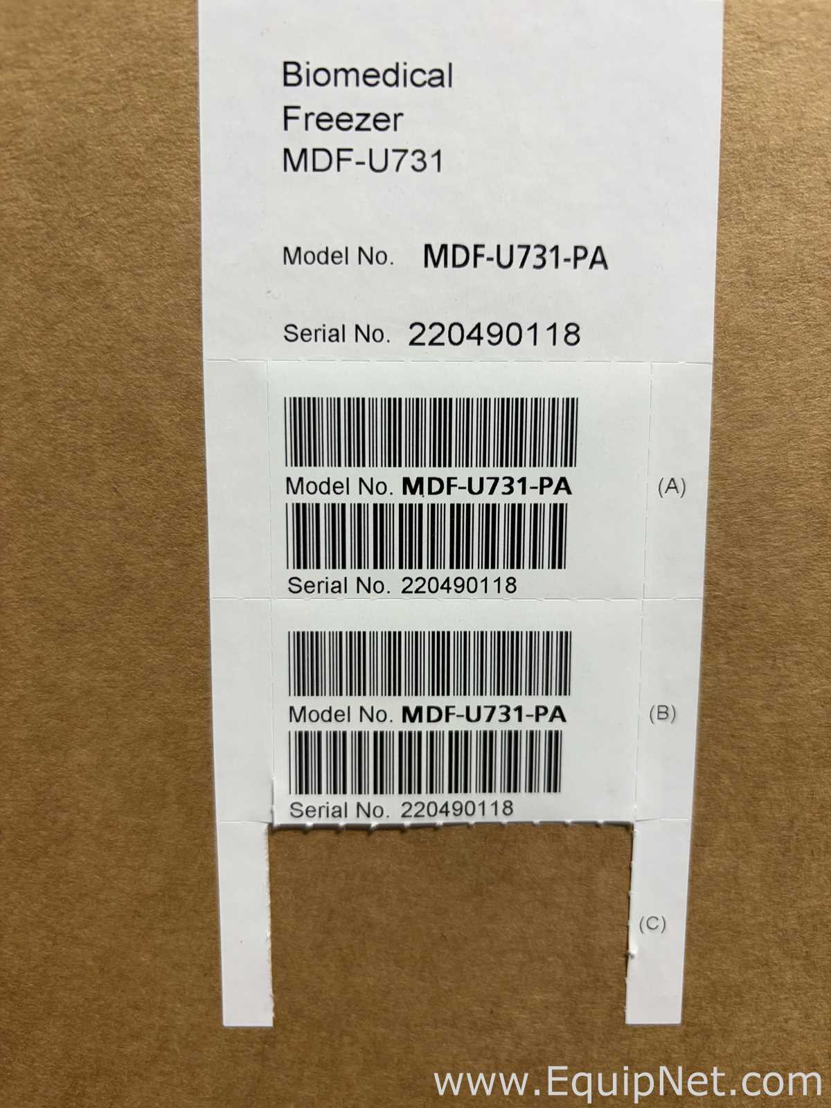 Congelador PHCBI MDF-U731-PA. Sin usar
