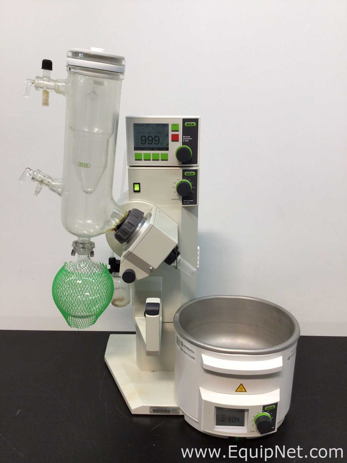 Buchi Labortechnik AG R-210 Evaporator With Vacuum Pump V-700