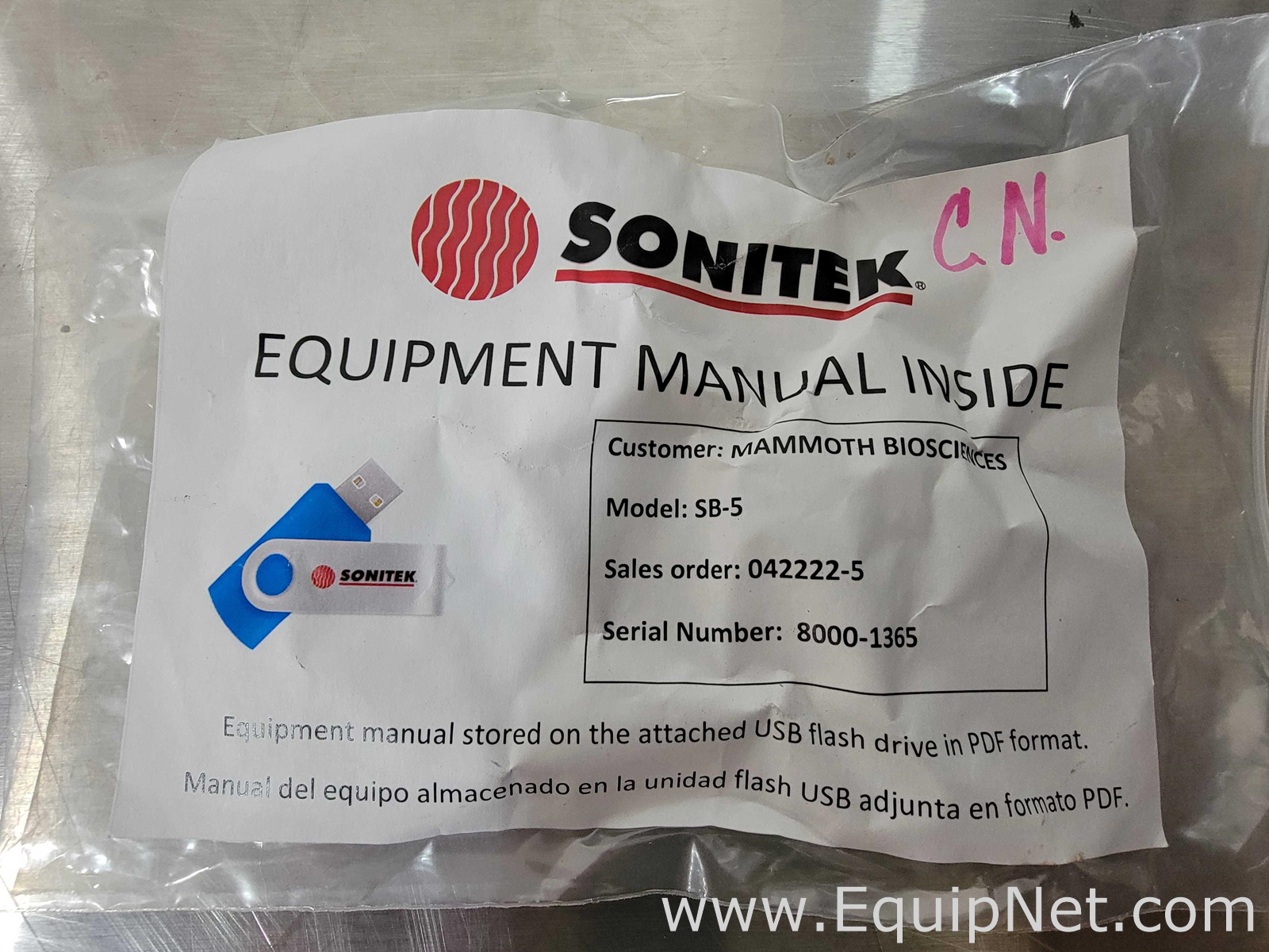 Prensa Sonitek SB-5