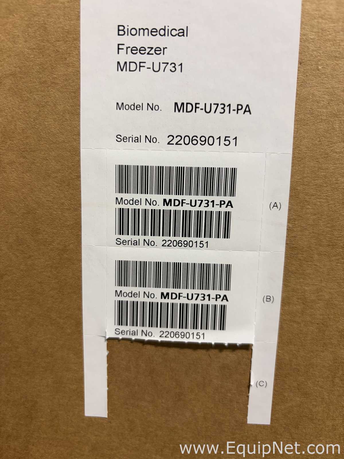 Congelador PHCBI MDF-U731-PA. Sin usar
