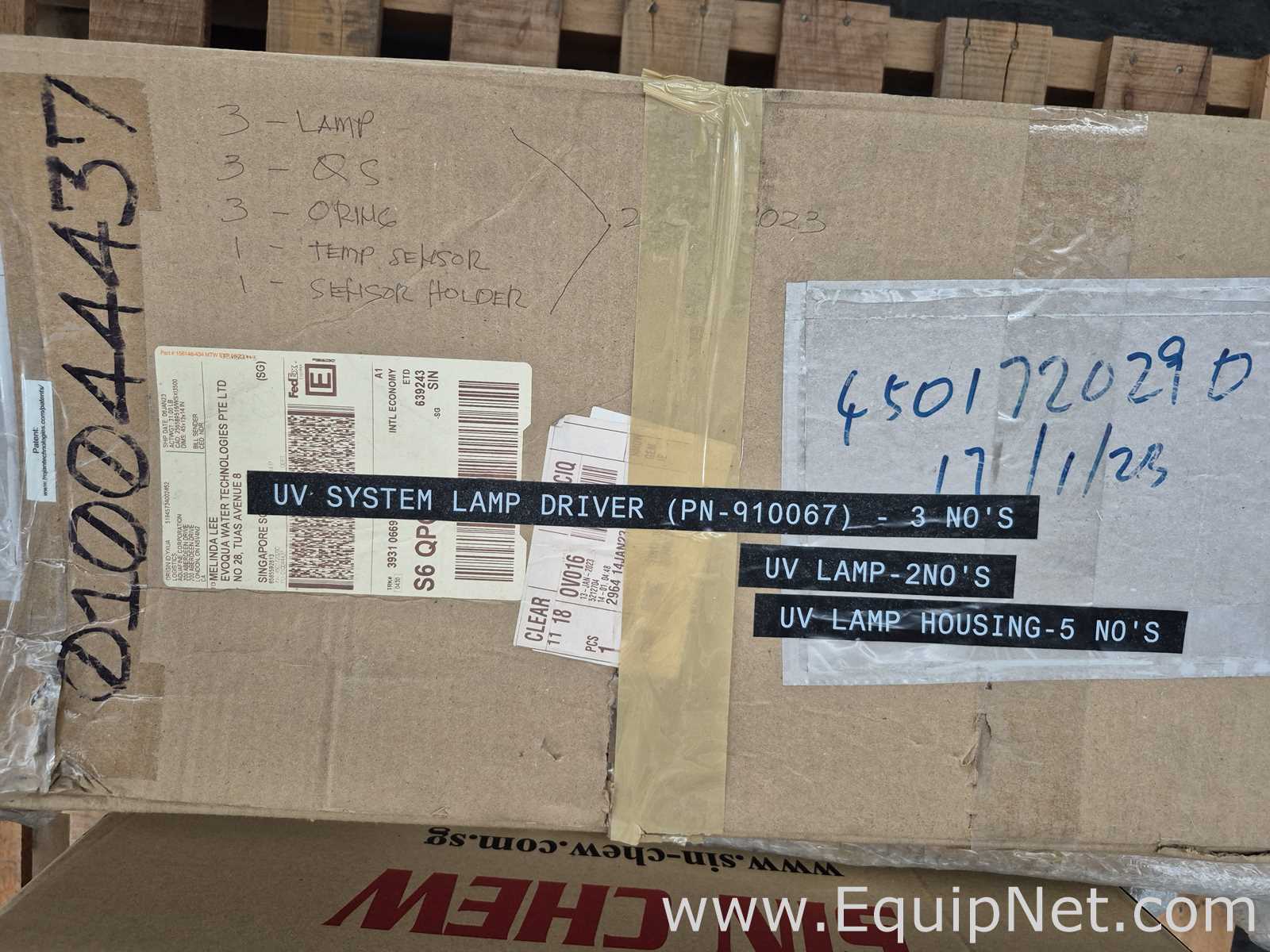 Lot of Water System Spare Parts - Pallet No 38