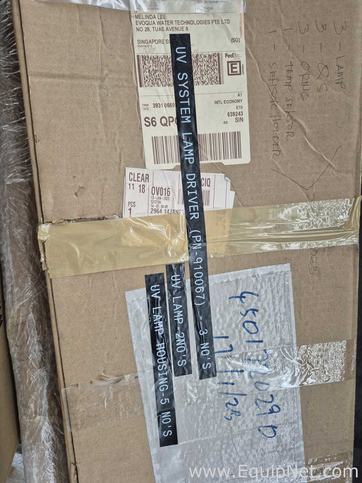 Lot of Water System Spare Parts - Pallet No 38