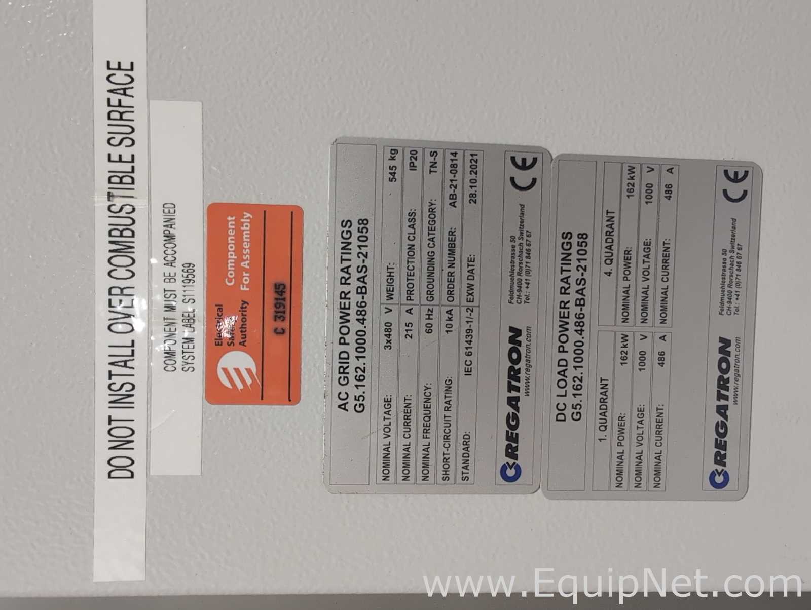 Fonte de Energia  Regatron Regatron G5.162.1000.486-BAS-21058