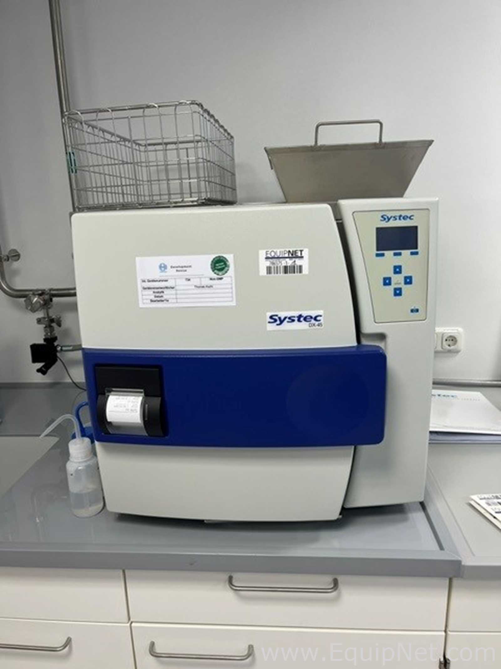 Sistema para Autoclaves Systec GmbH DX-45