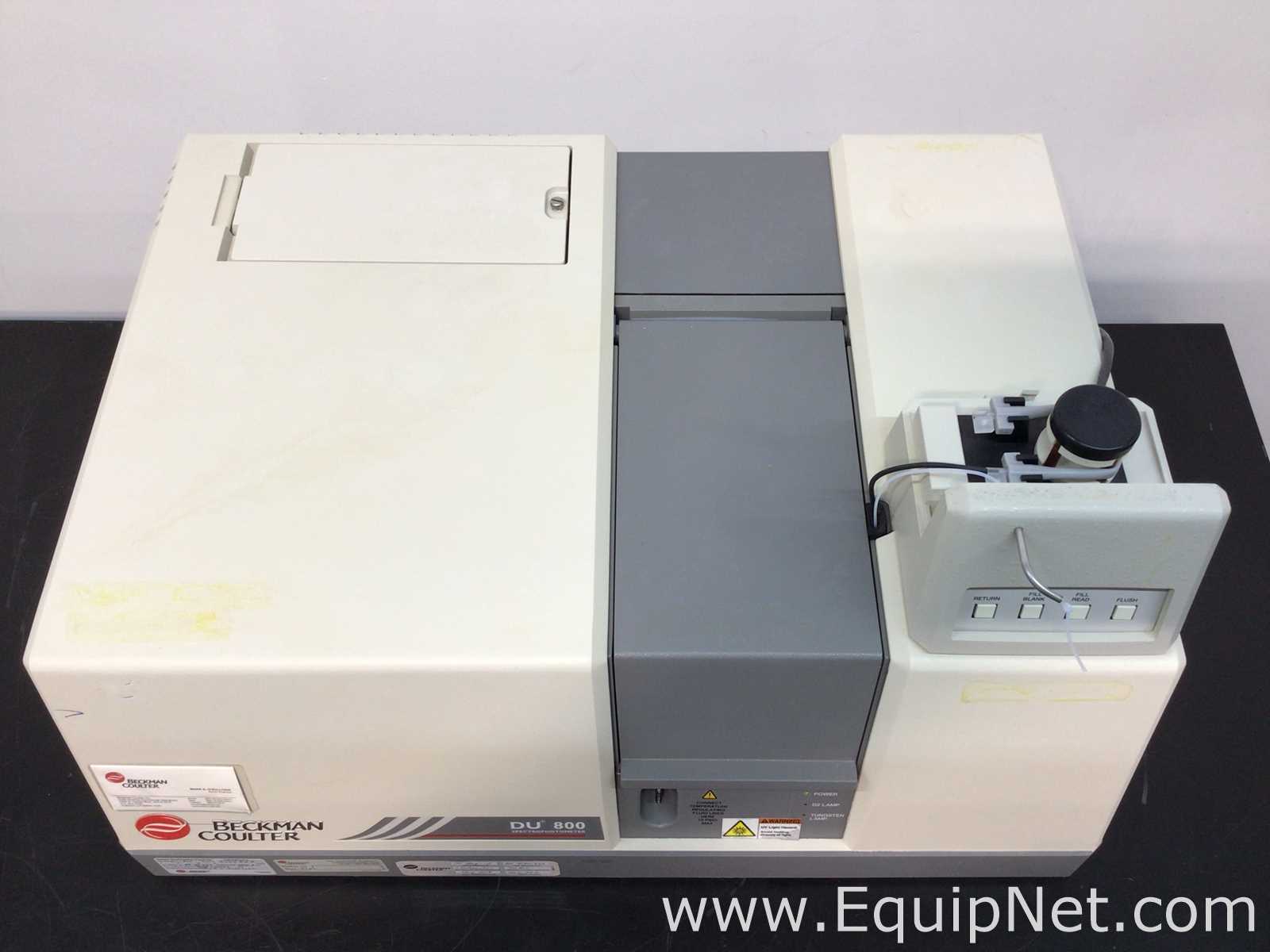 Beckman Coulter DU 800 Spectrophotometer With High Performace Temperature Controller