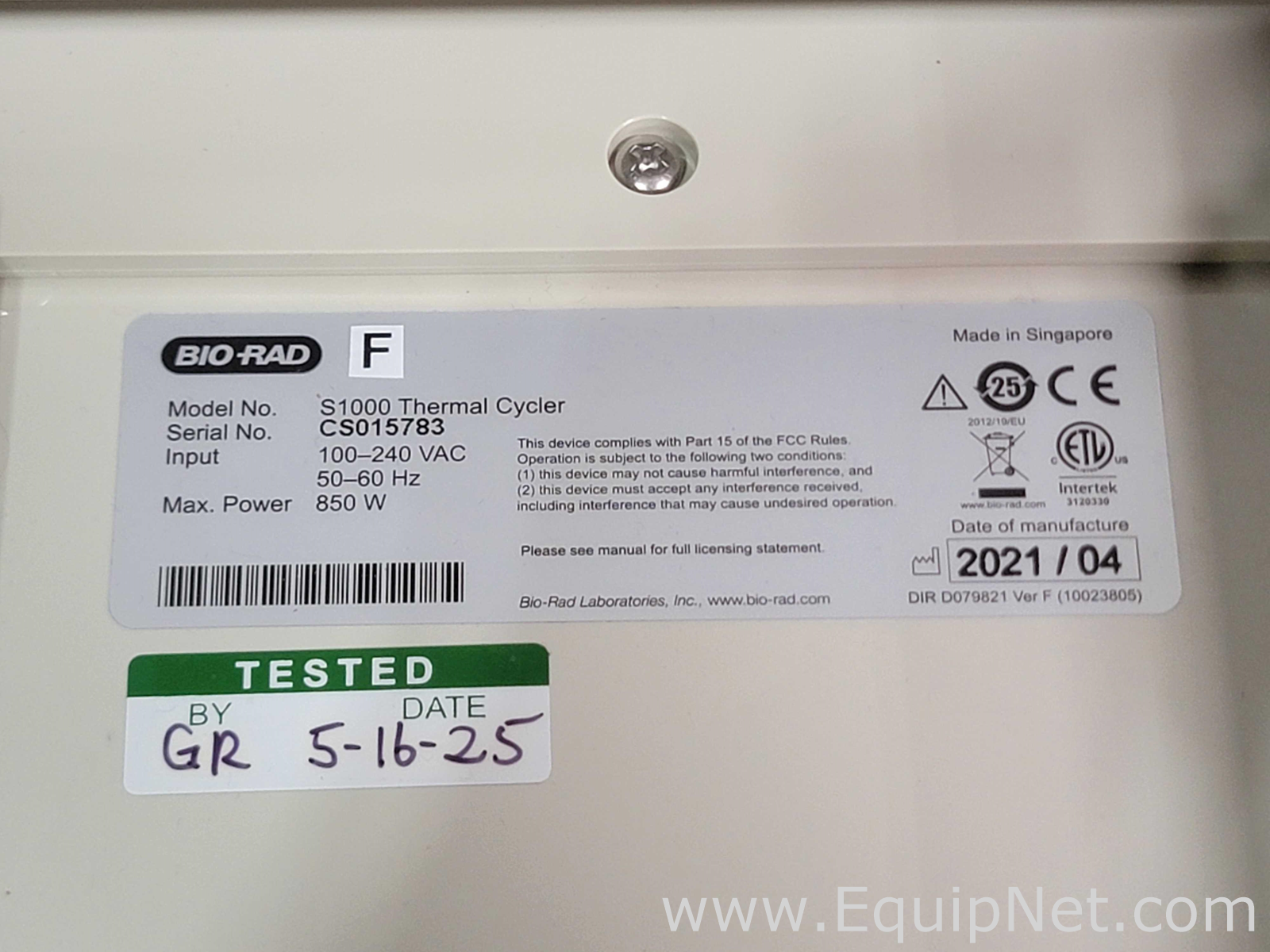 Bio Rad S1000 Thermal Cycler