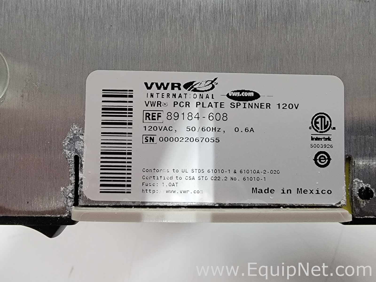 Lote de 3 PCR y Termociclador VWR PCR Plate Spinner