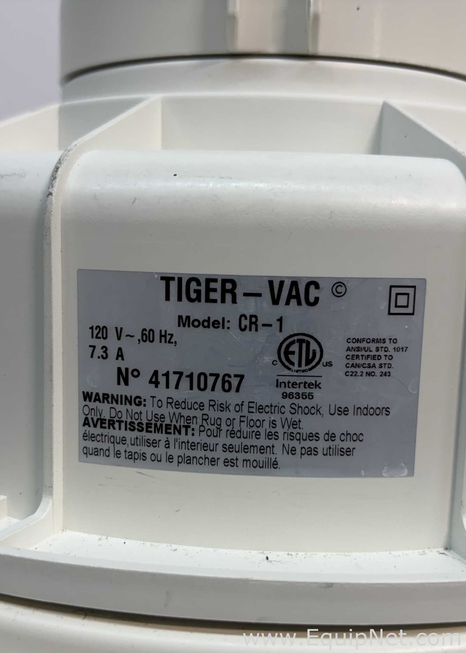 Tiger-Vac CR-1 Dry Recovery Vacuum
