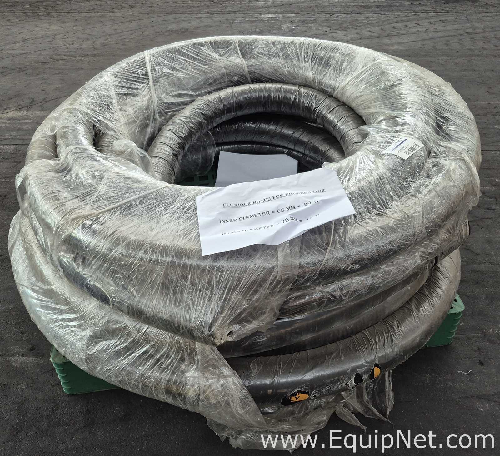 Lot of Rubber Flexible Hose For Process Line - Pallet No 22