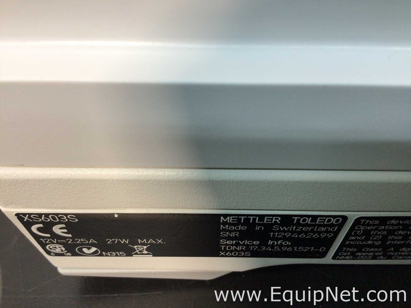 Mettler Toledo XS603S Balance