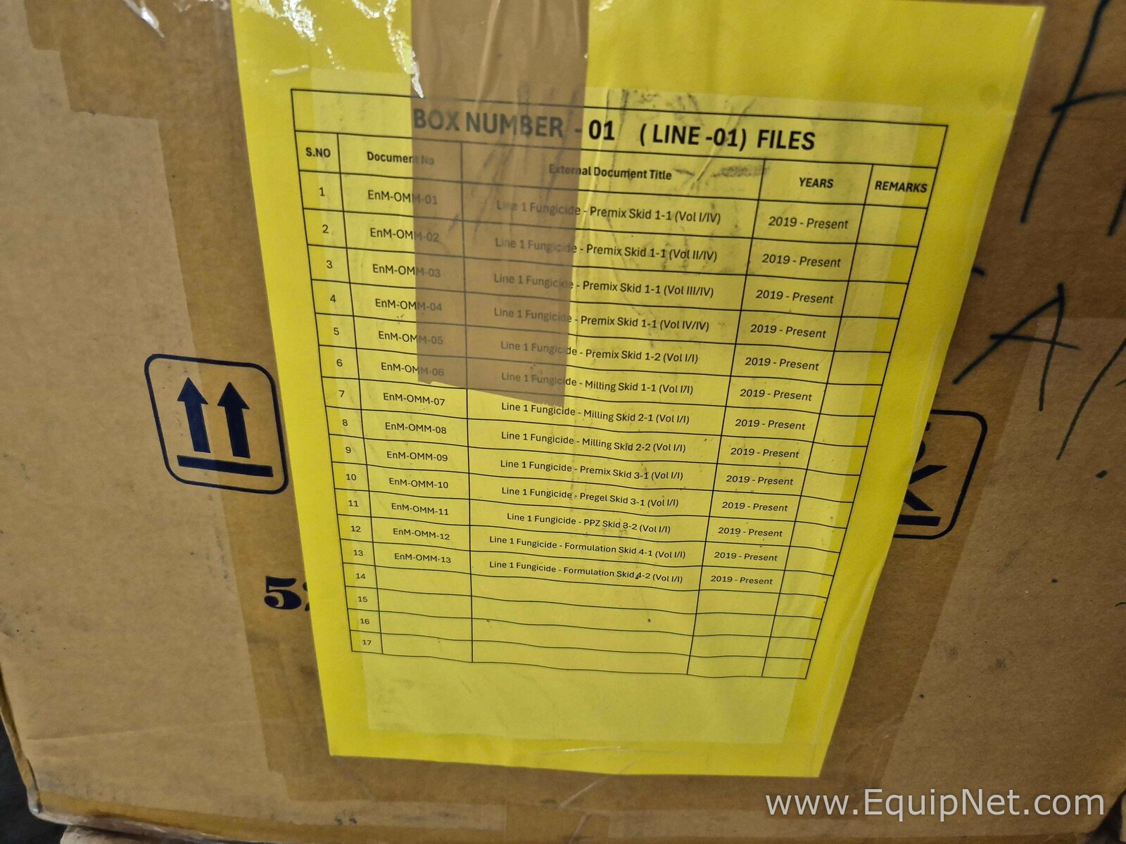 Linie Los aus  MRO/Reparaturteil Various 
