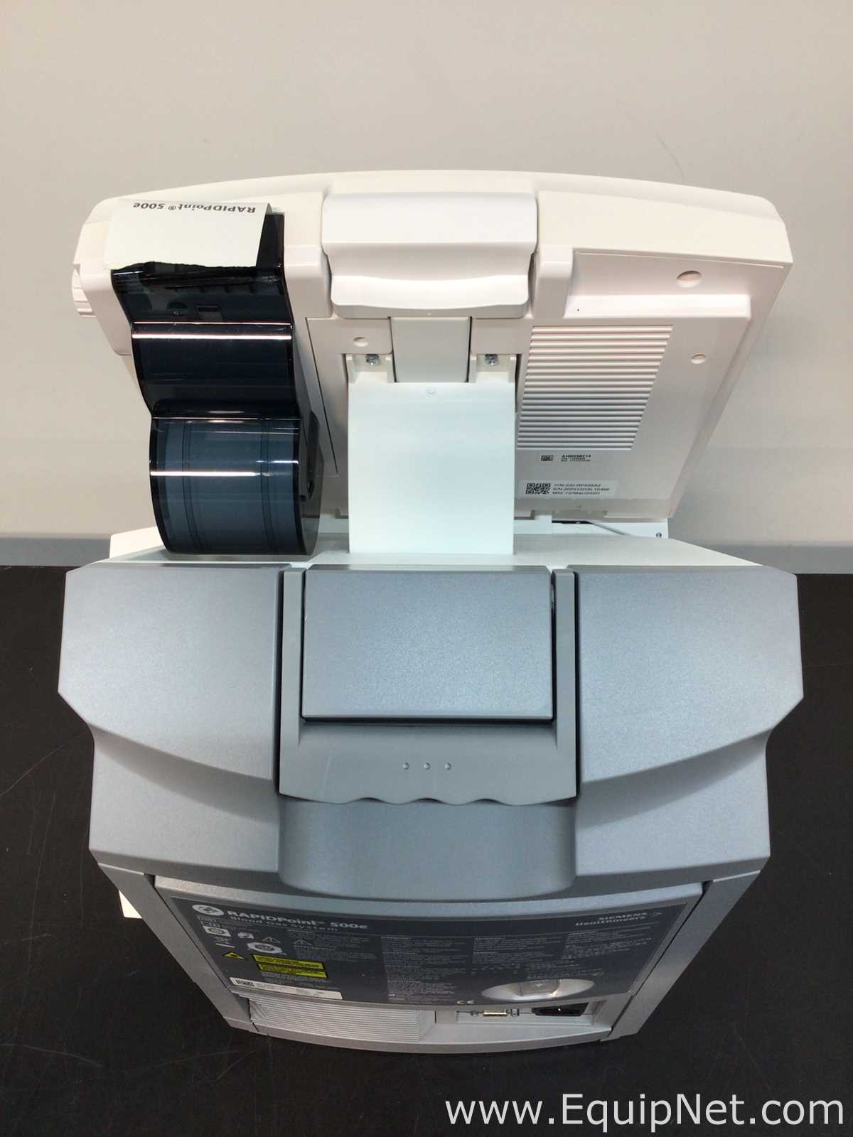 Siemens RapidPoint 500e Blood Gas Analyzer