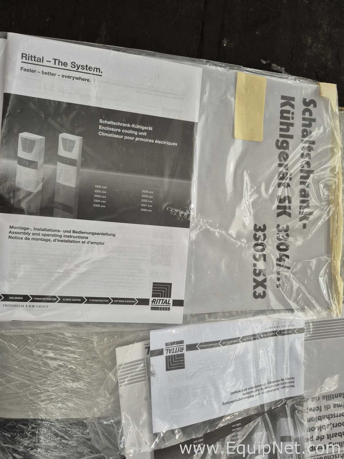 lote de   Equipamento de Distribuição de Energia Rittal GmbH 