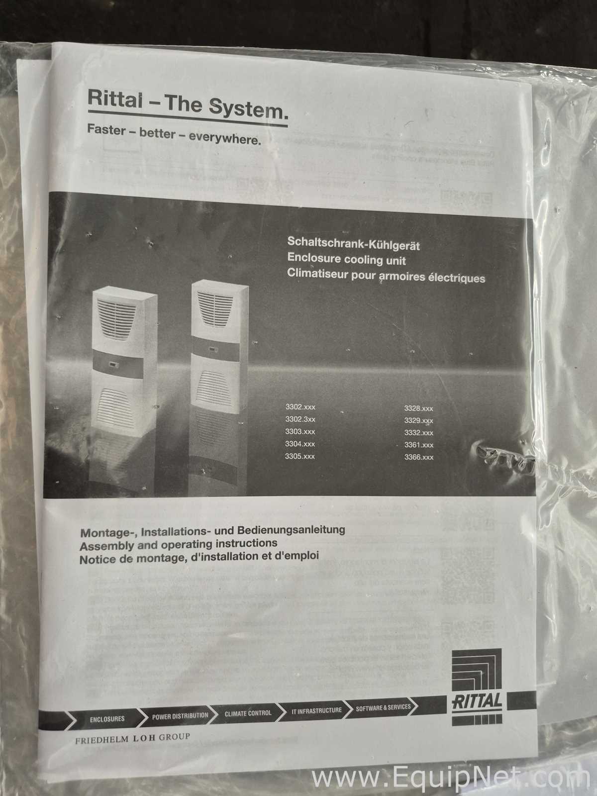 lote de   Equipamento de Distribuição de Energia Rittal GmbH 