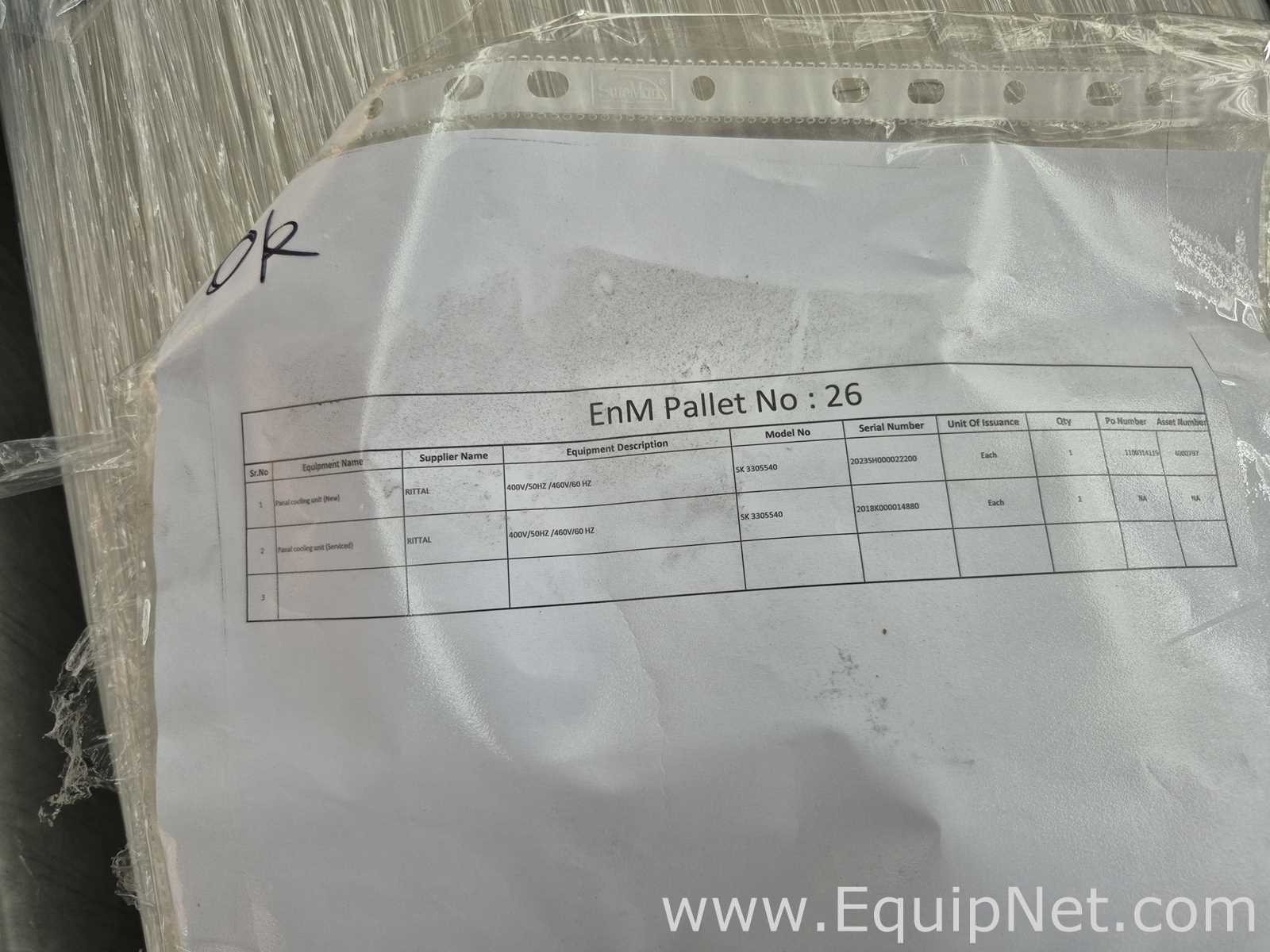 lote de   Equipamento de Distribuição de Energia Rittal GmbH 