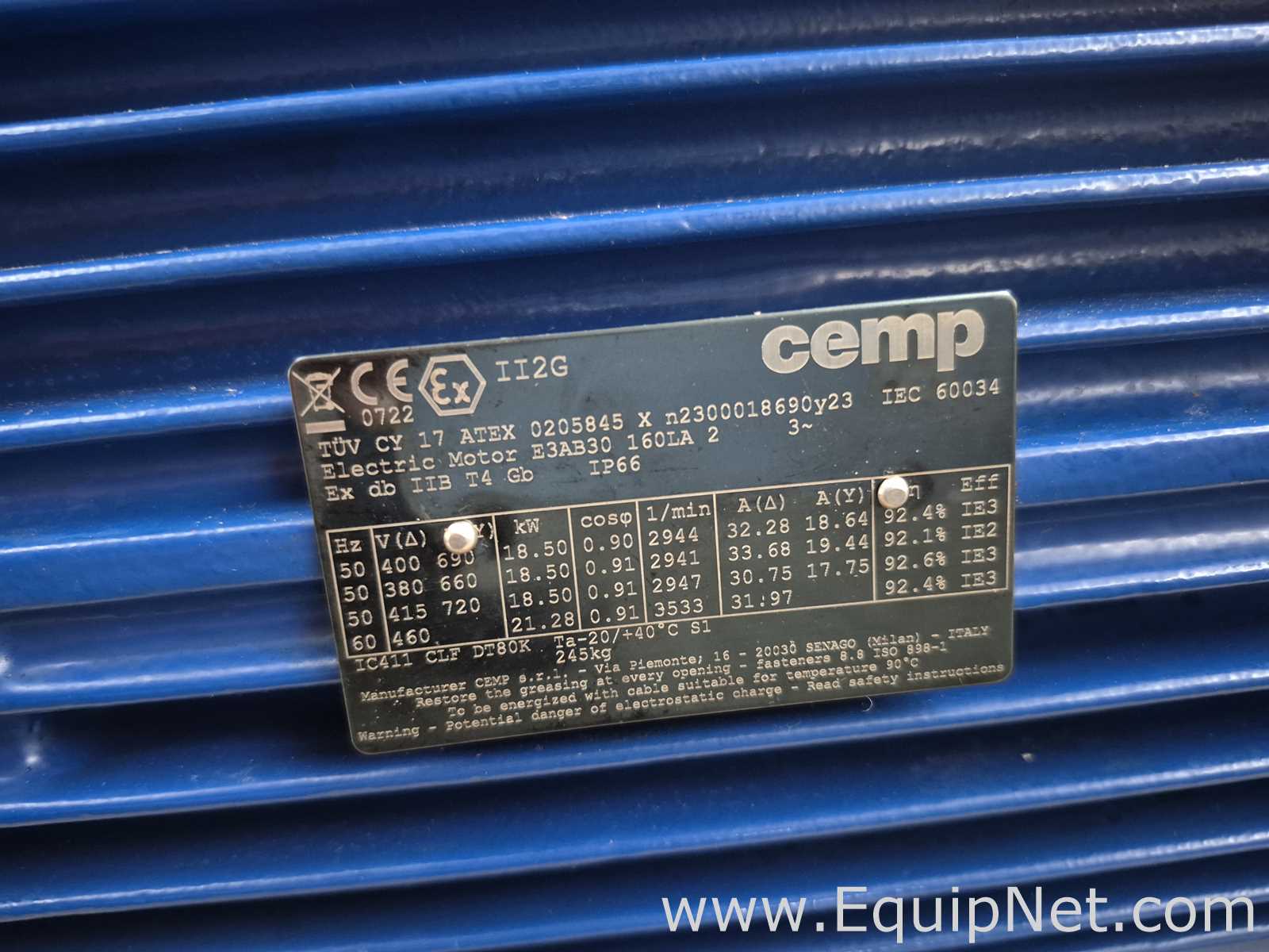 Motor Cemp International E3AB30 160LA2