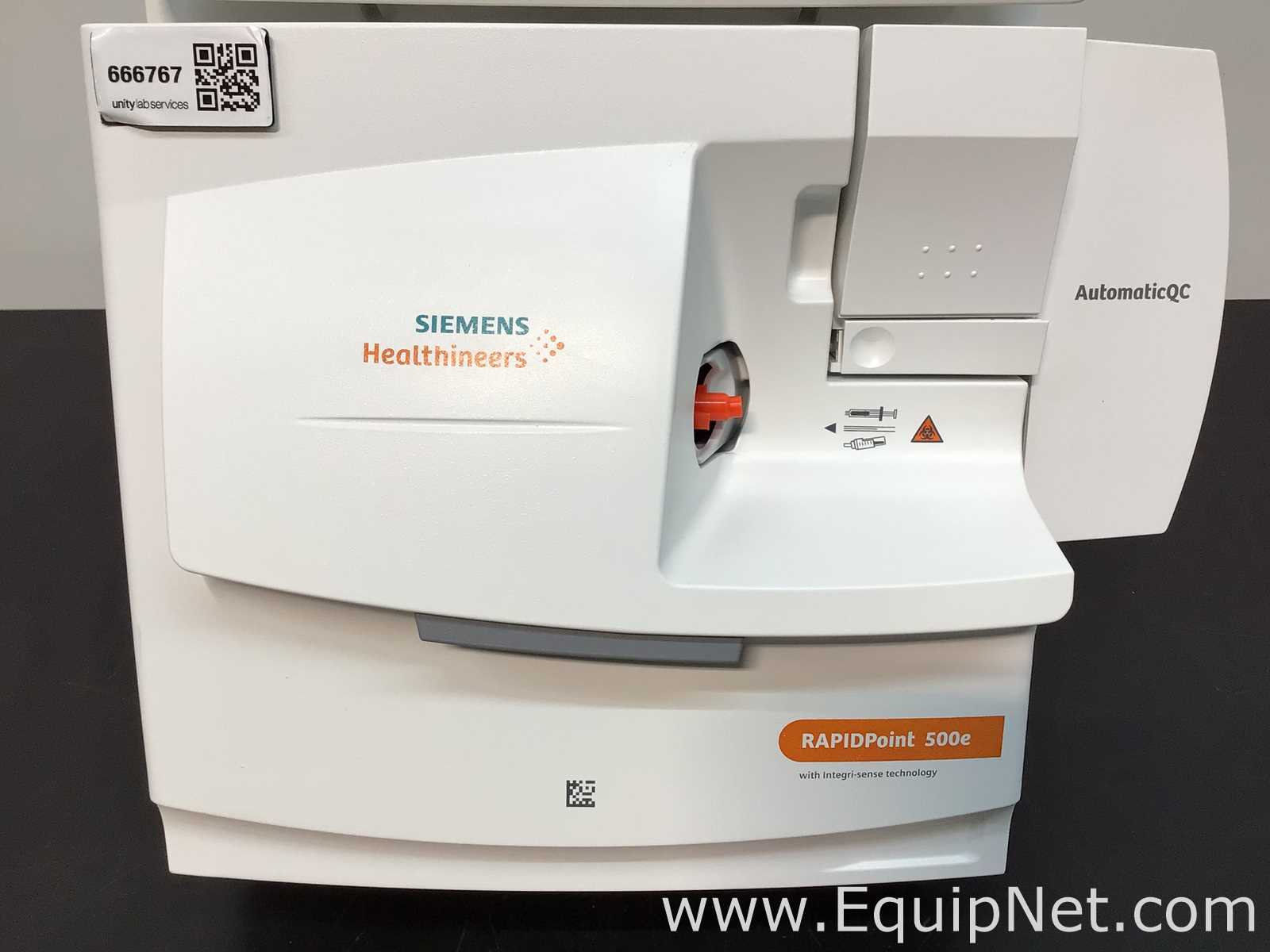 Siemens RapidPoint 500e Blood Gas Analyzer