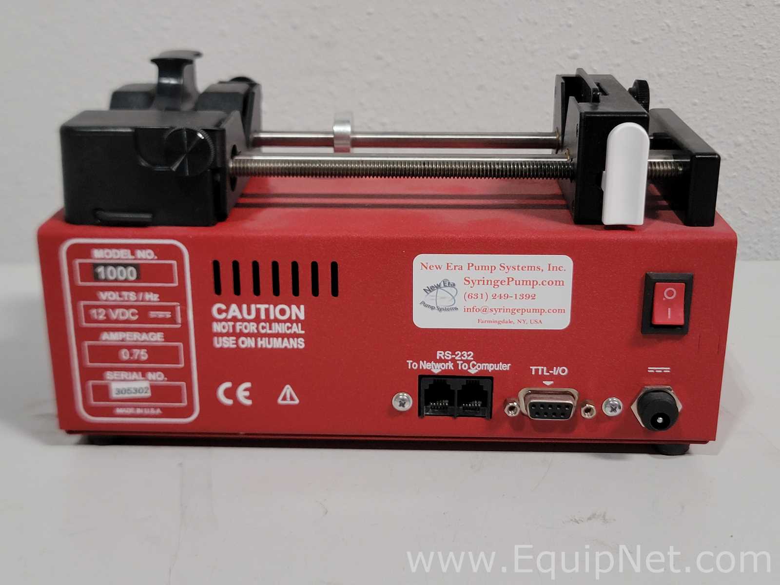 Bomba de Laboratorio New Era Pump Systems Inc 1000. nuevo