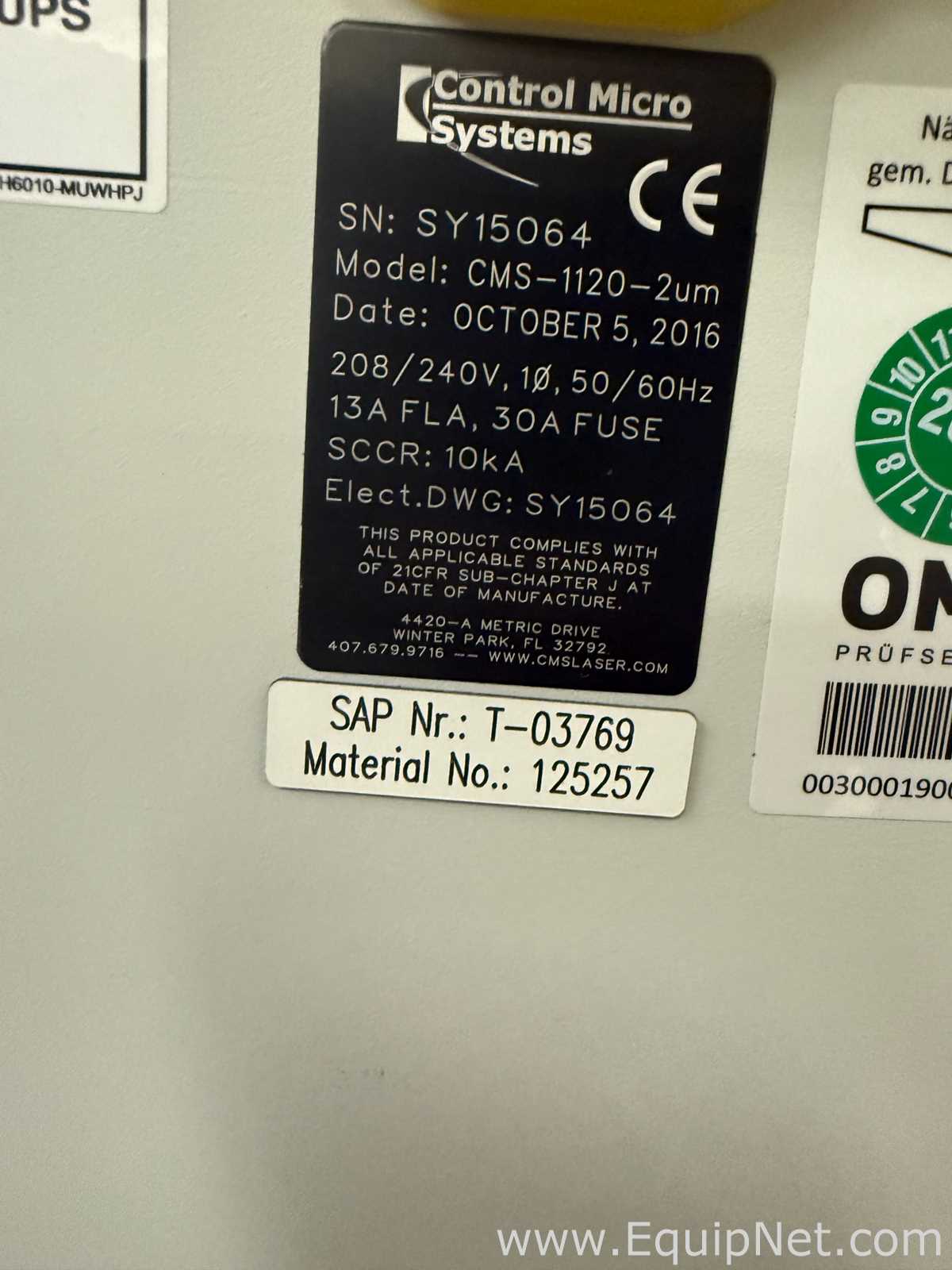 Laser Control Micro Systems CMS-1120-2um