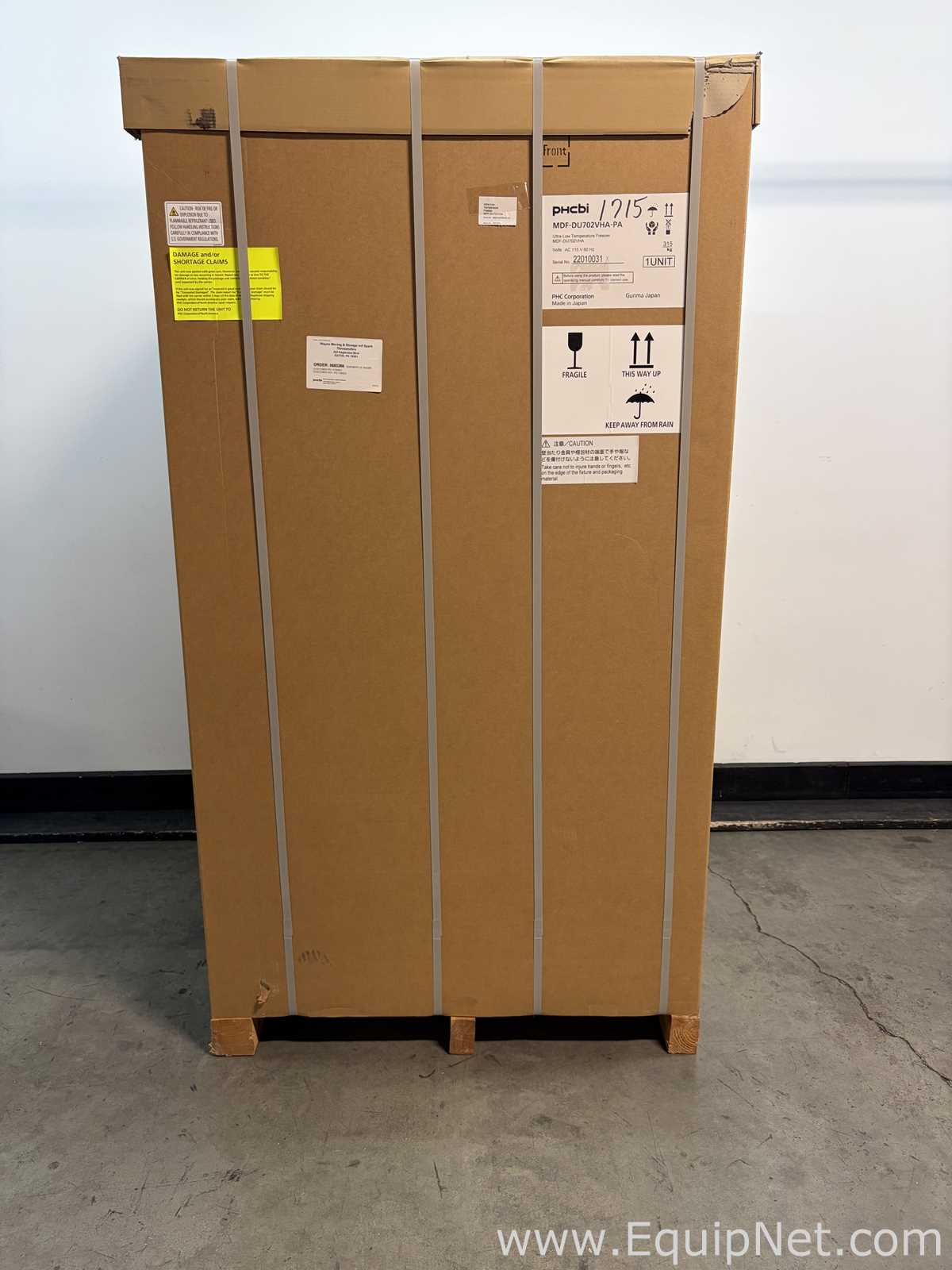 Freezer PHCBI MDF-DU702VHA-PA. Sem Uso