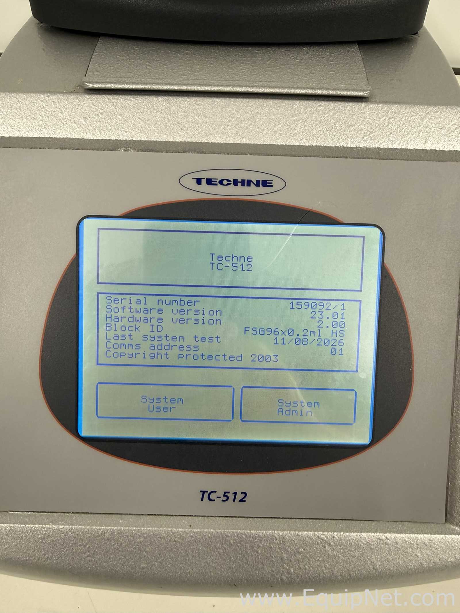 PCR y Termociclador Techne TC-512